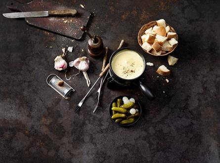 Variation de fondue au fromage