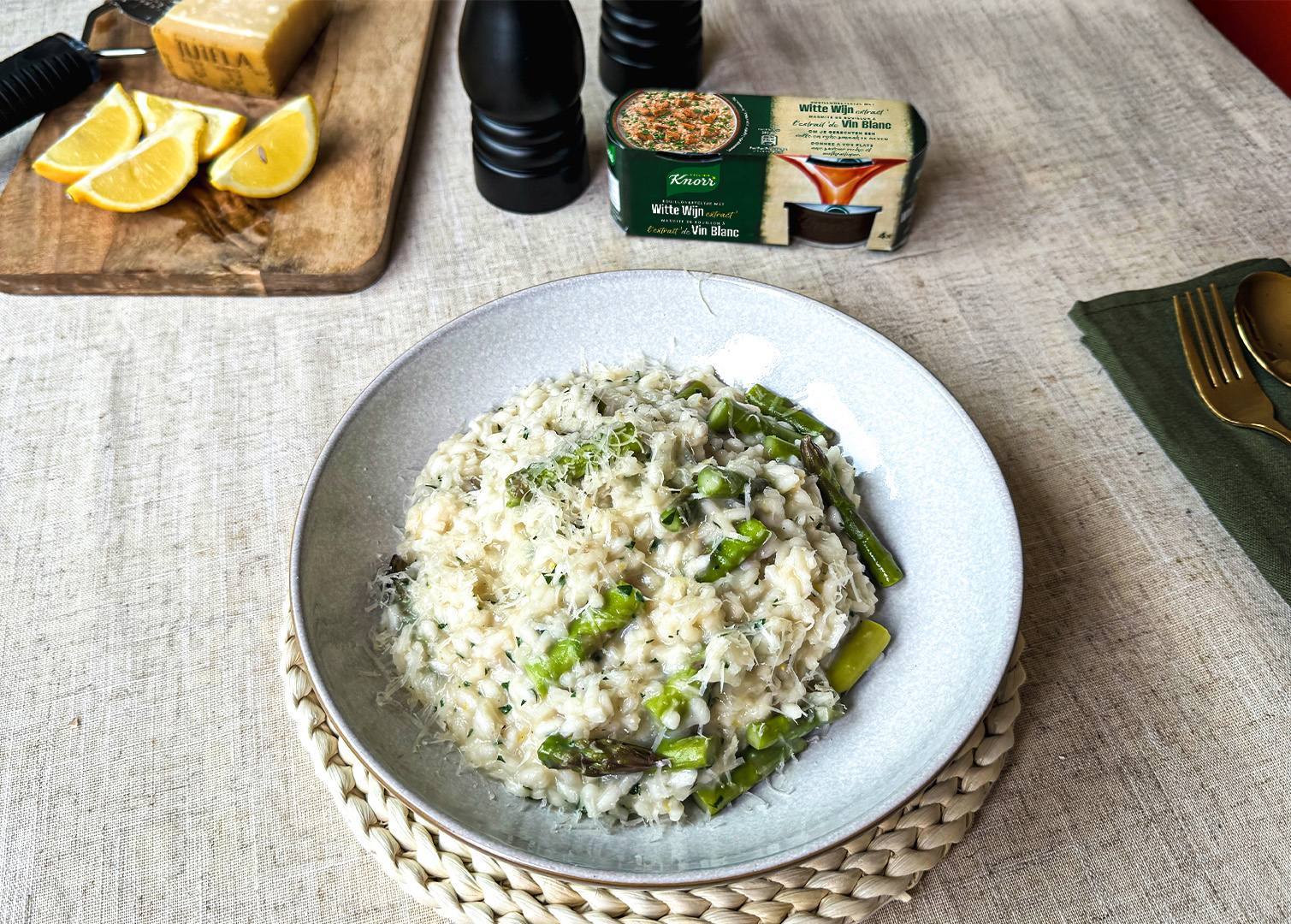 Risotto white wine stock pot BE