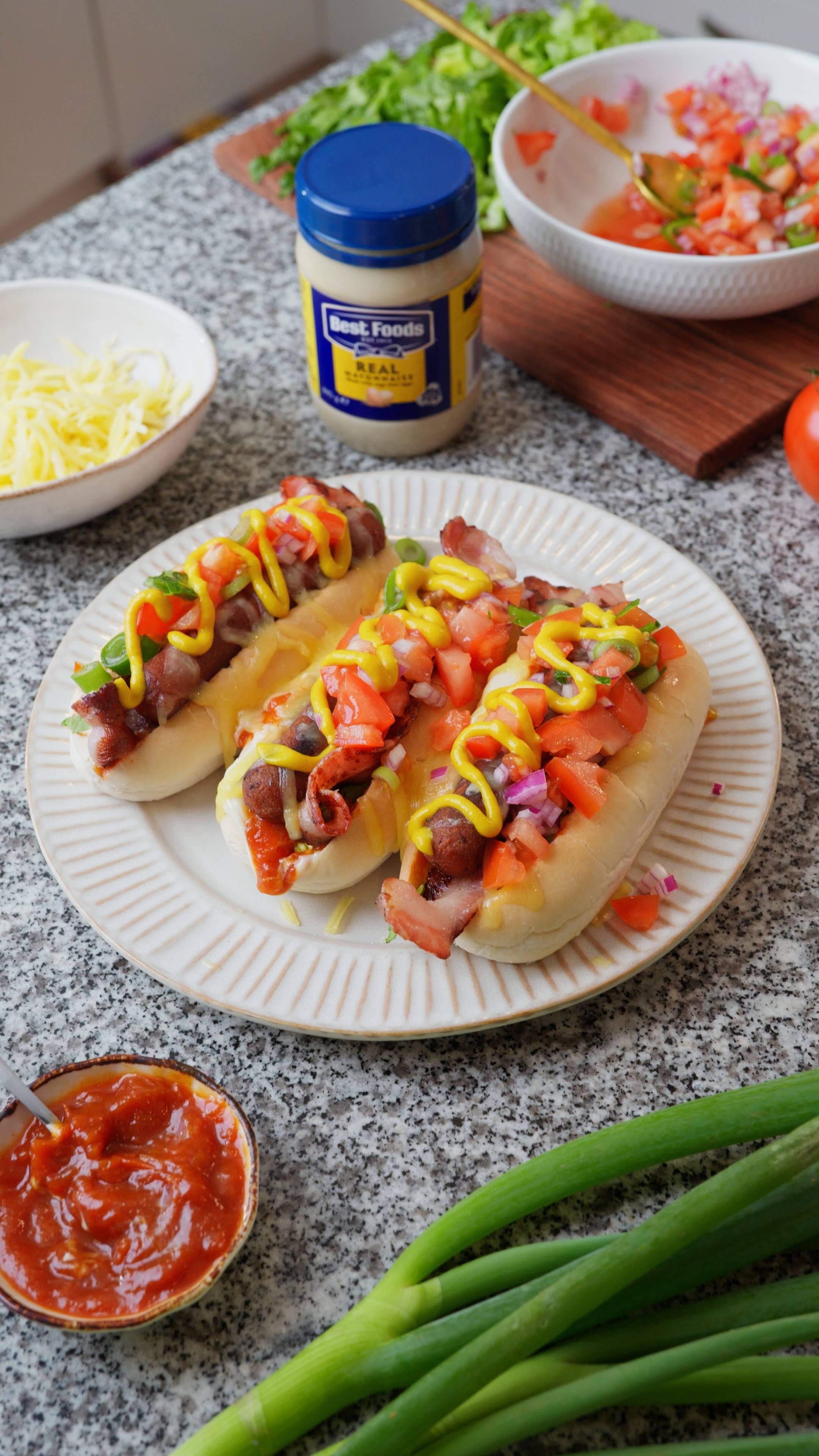 BLT Hot Dog