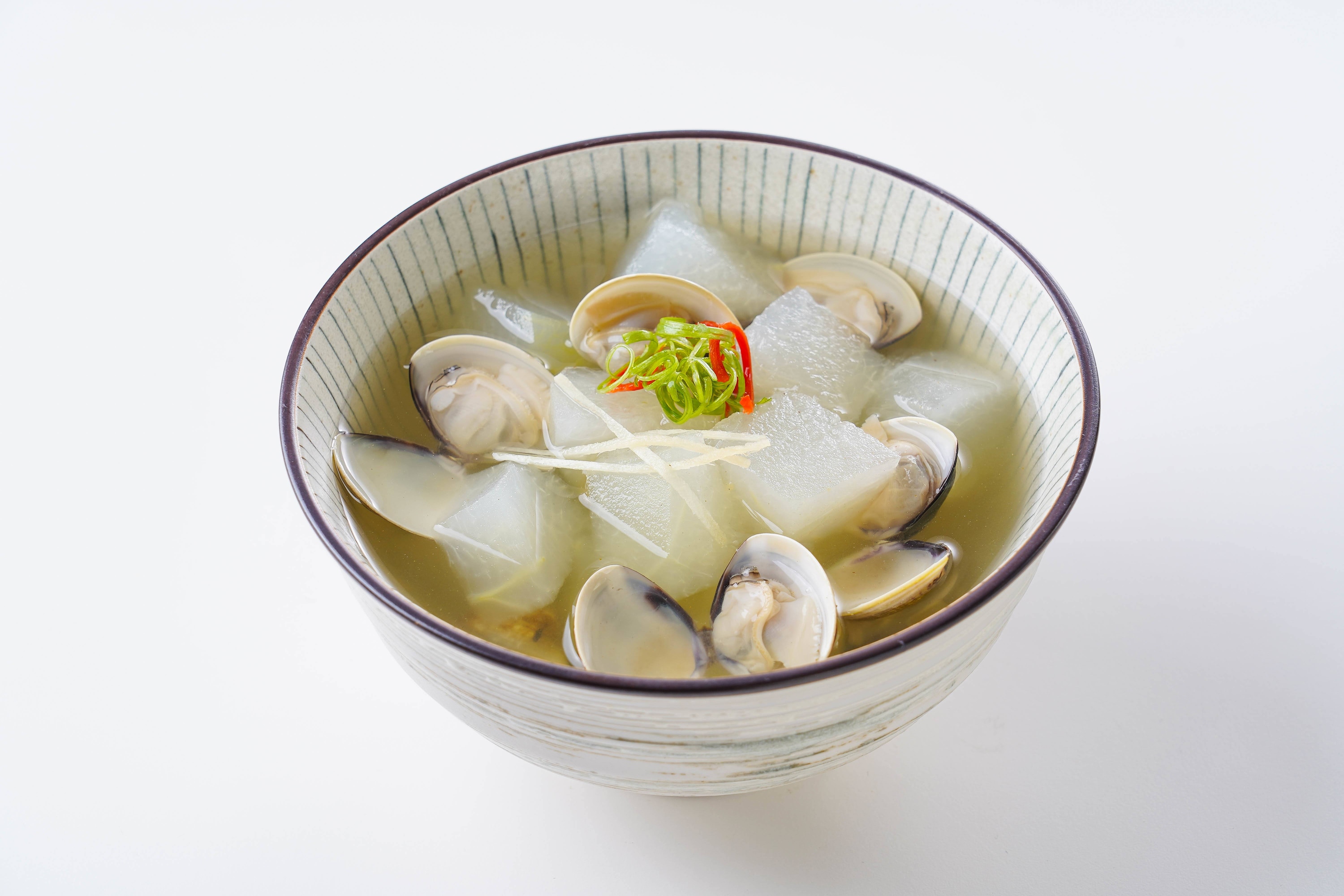 薑絲蛤蜊冬瓜湯