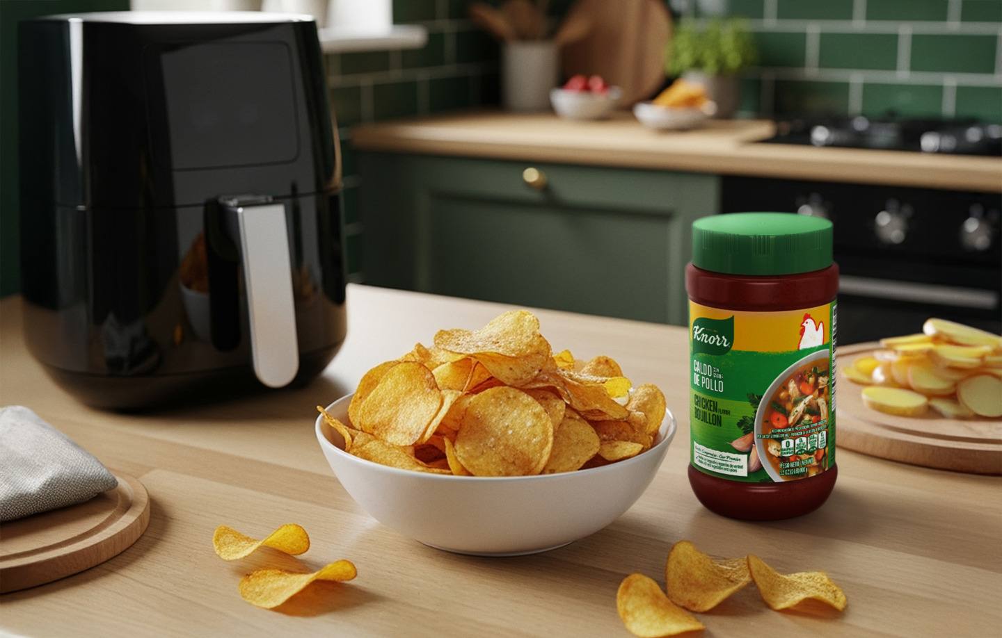 Air Fryer Potato Chips JPG