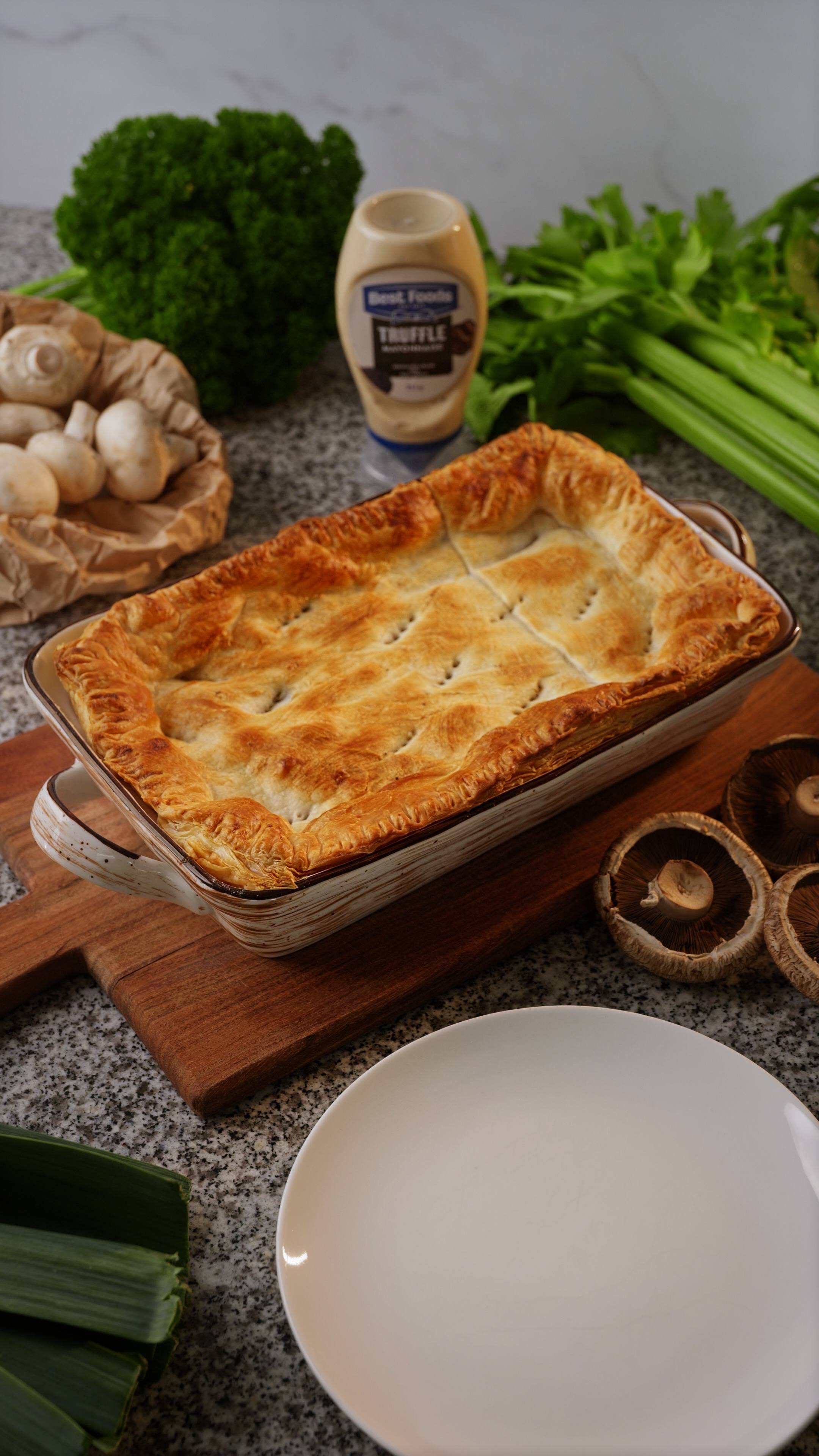 Creamy Mushroom Pie