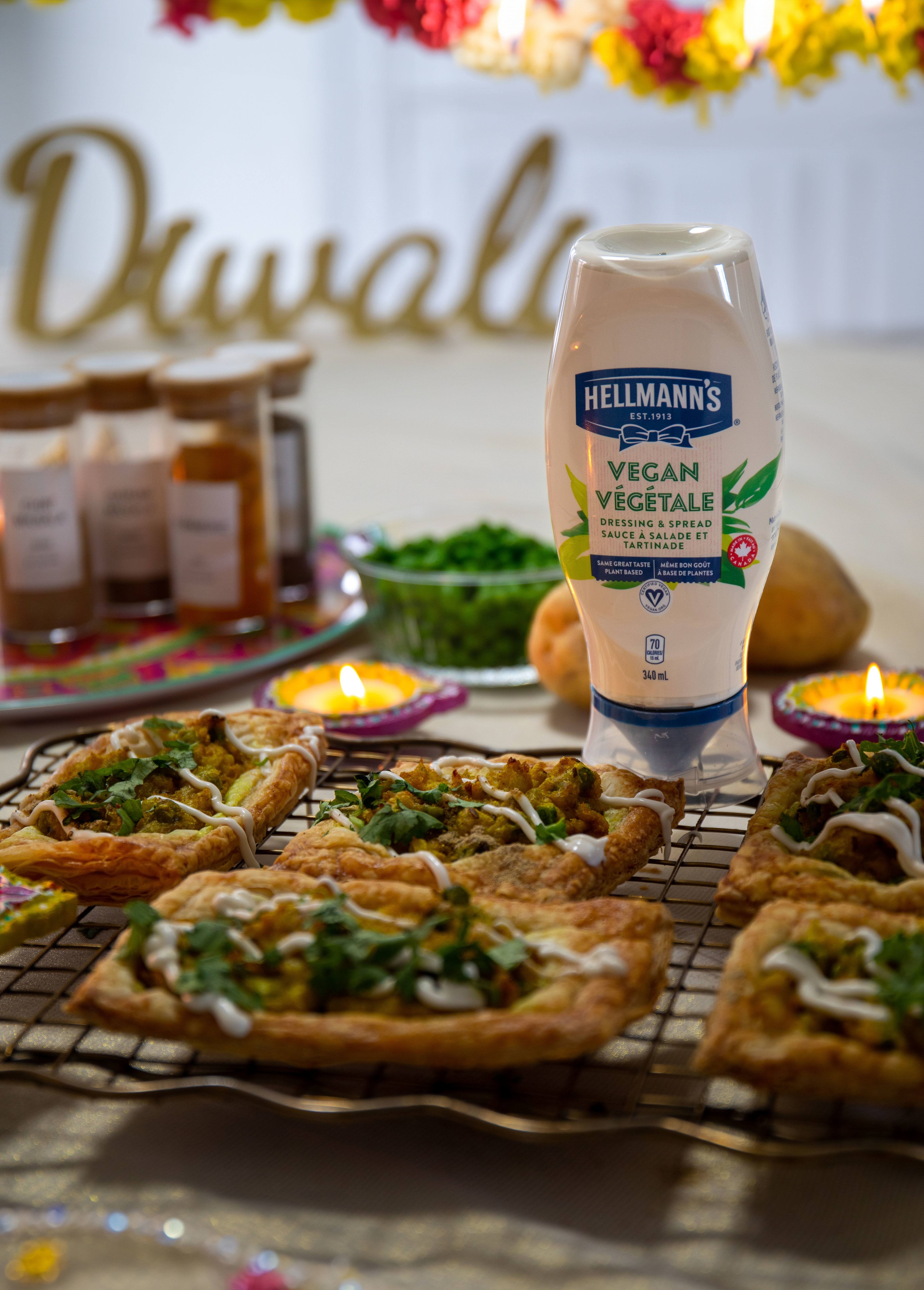 Gurpreet's Golden Samosa Puff Squares