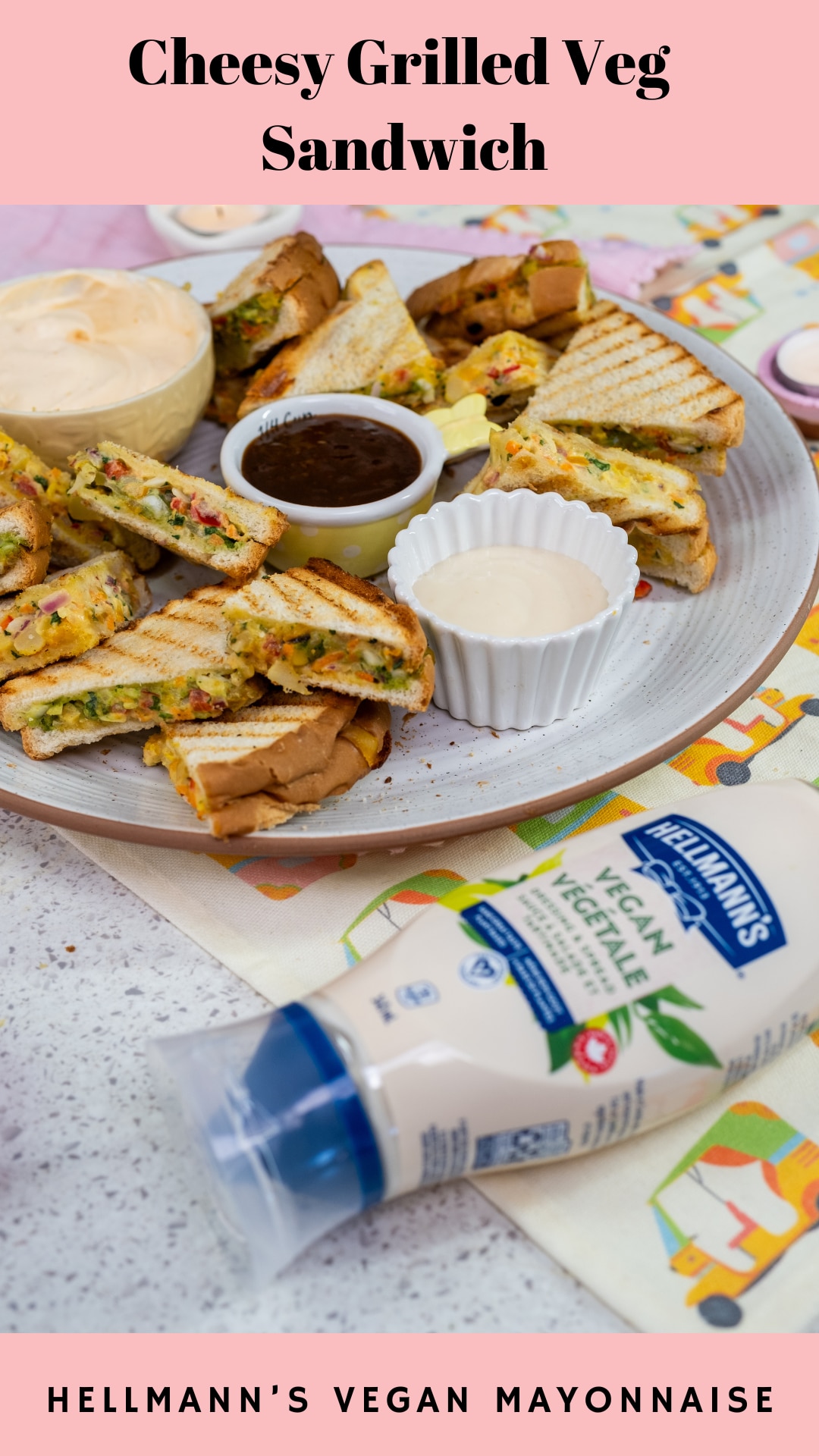 Raj Thandi's Creamy Vegetable Sandwich