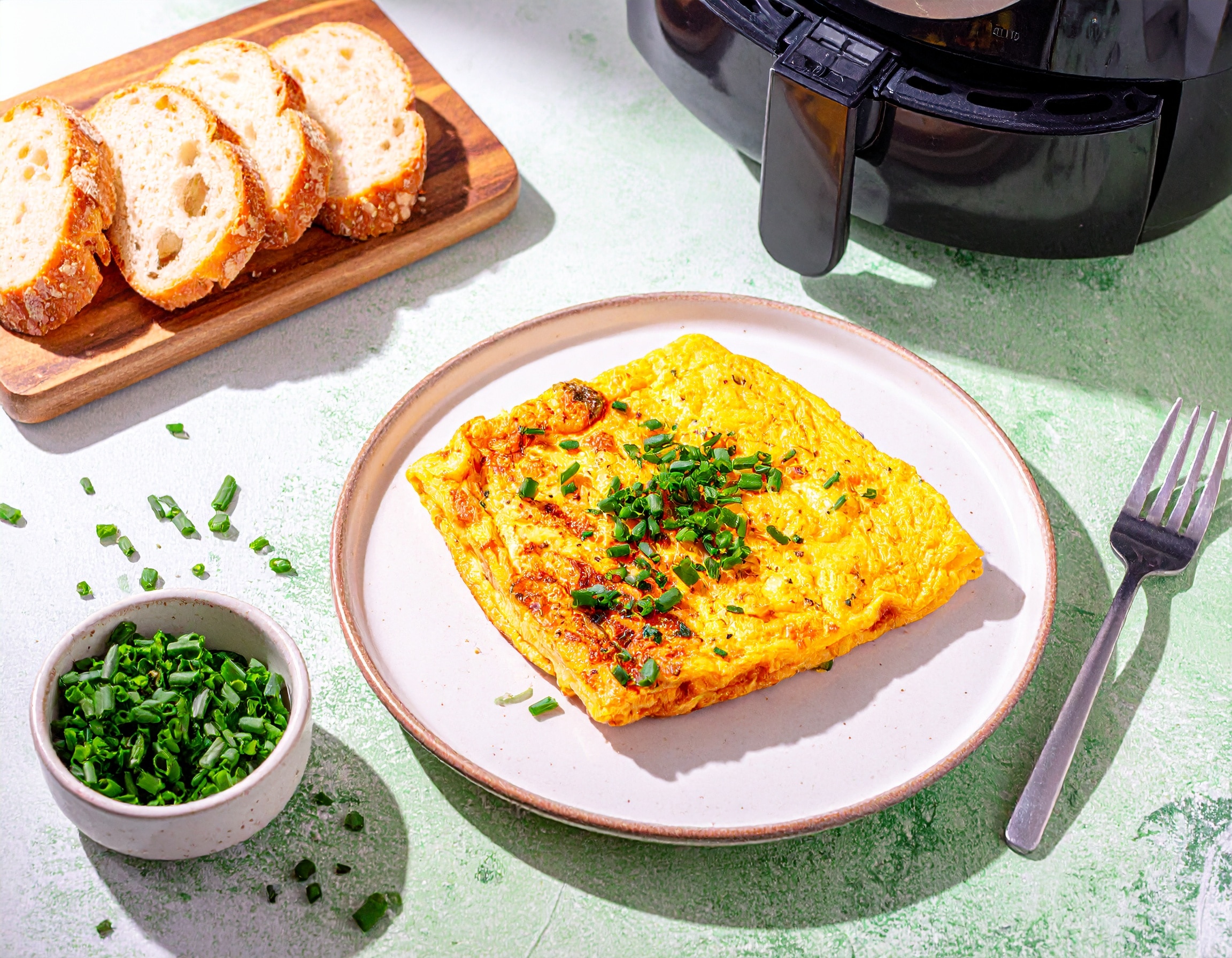 Knorr - Omelette in der Heißluftfritteuse