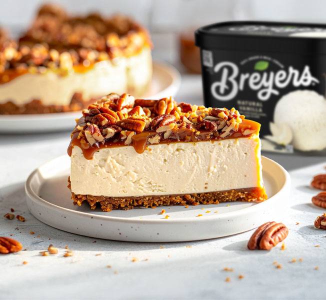 Breyers Thanksgiving Praline Ice Cream Pie