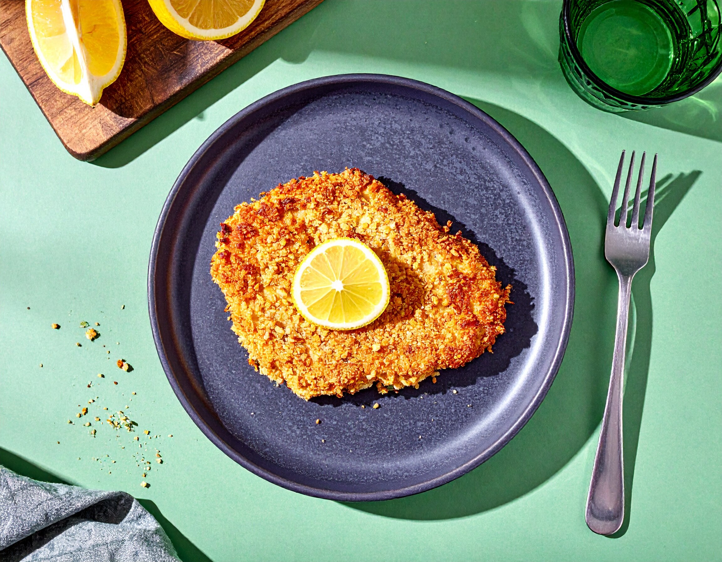 Knorr - Vegane Schnitzel aus Haferflocken 28 Min  recipe