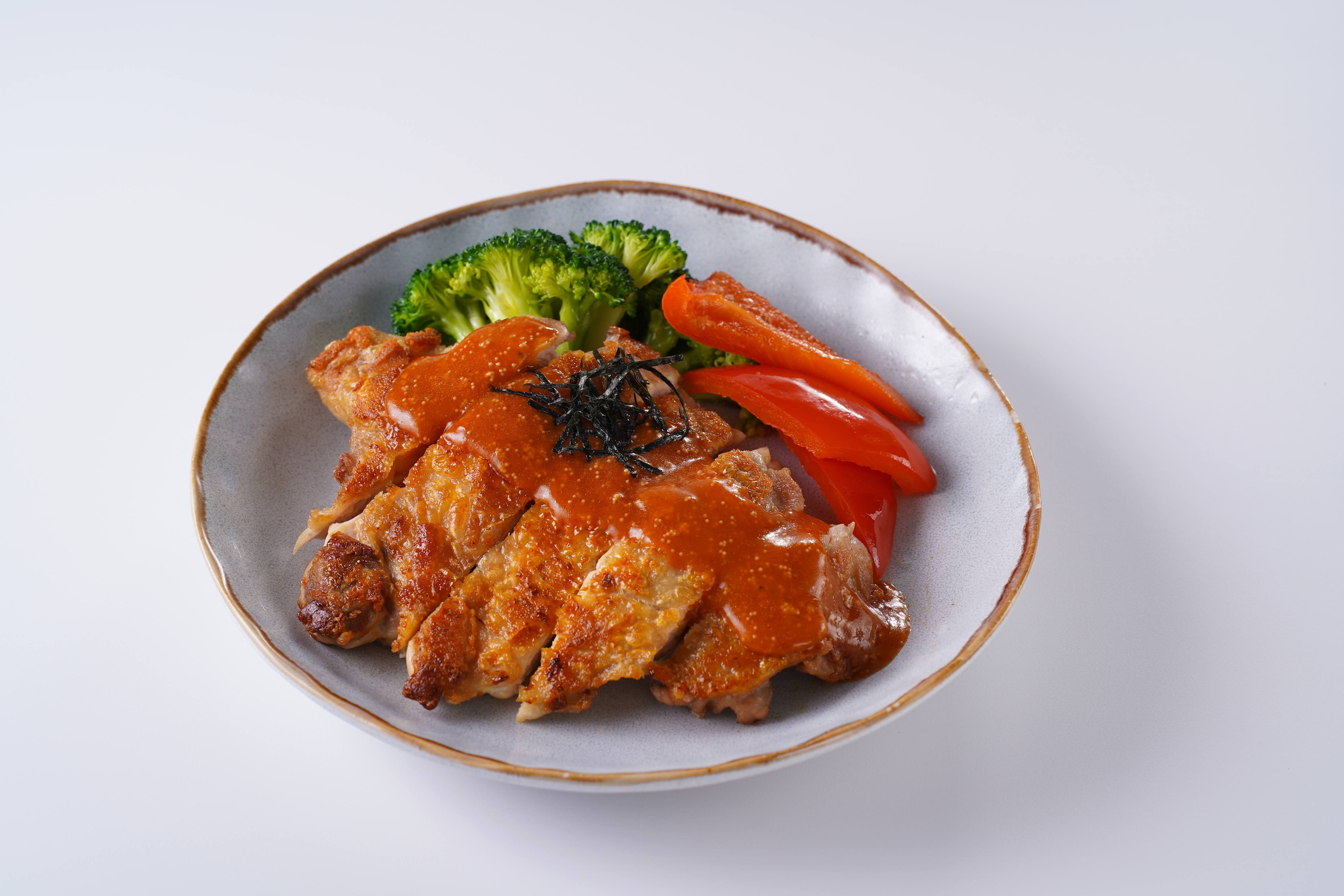 明太子雞腿排