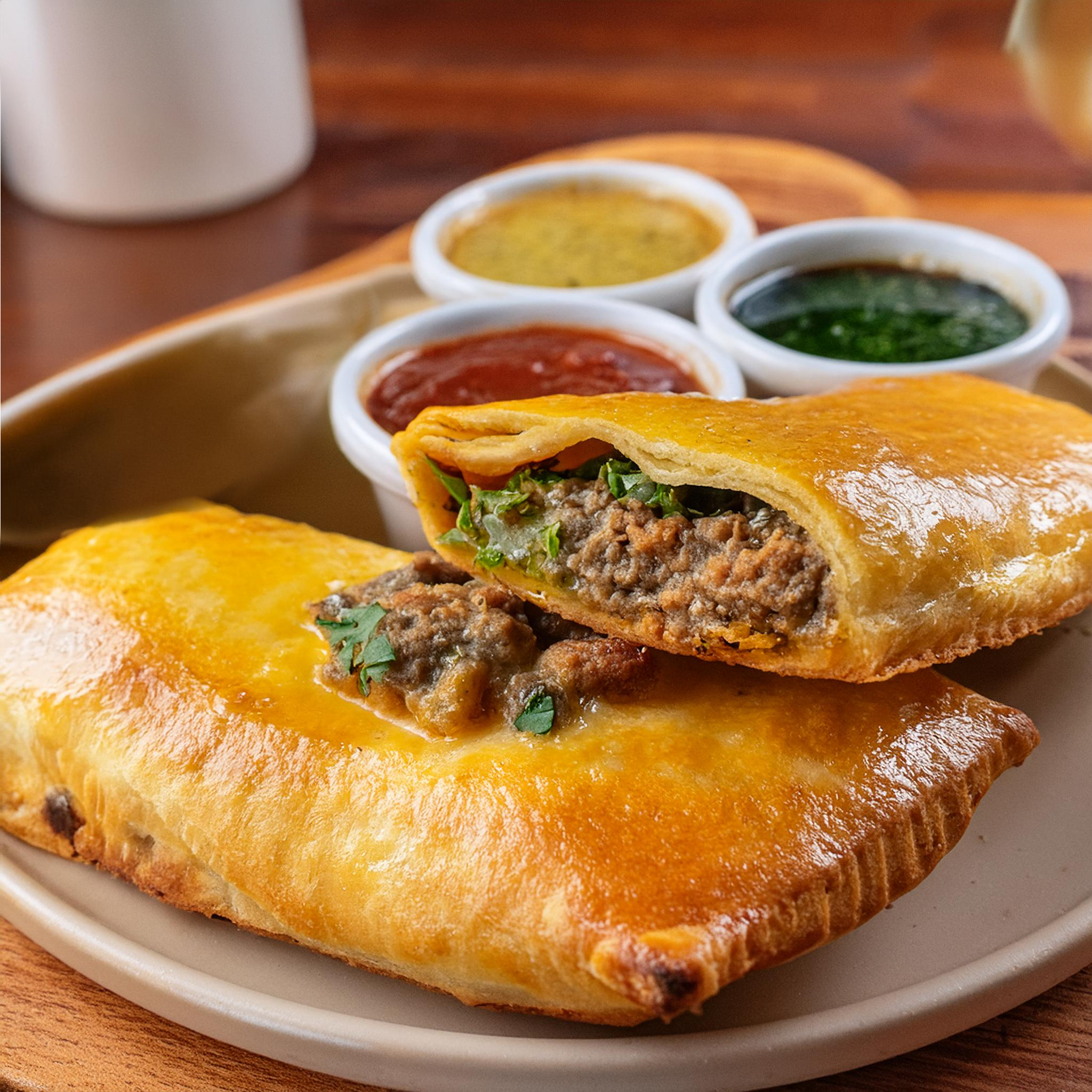 Pastel de Carne com Escarola
