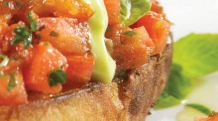 Bruschetta de tomates