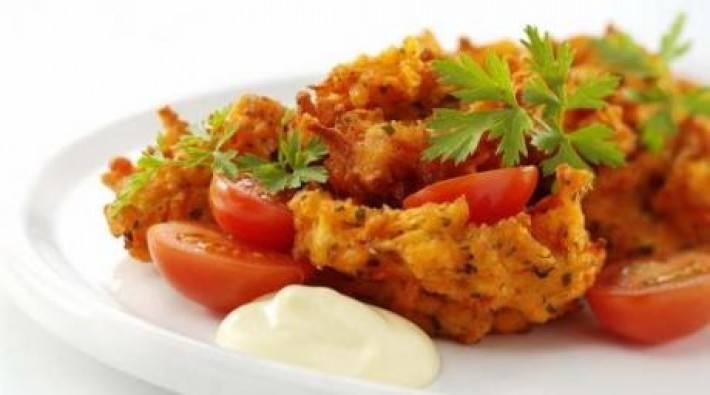 Croquetas de tomate con mayonesa de limón