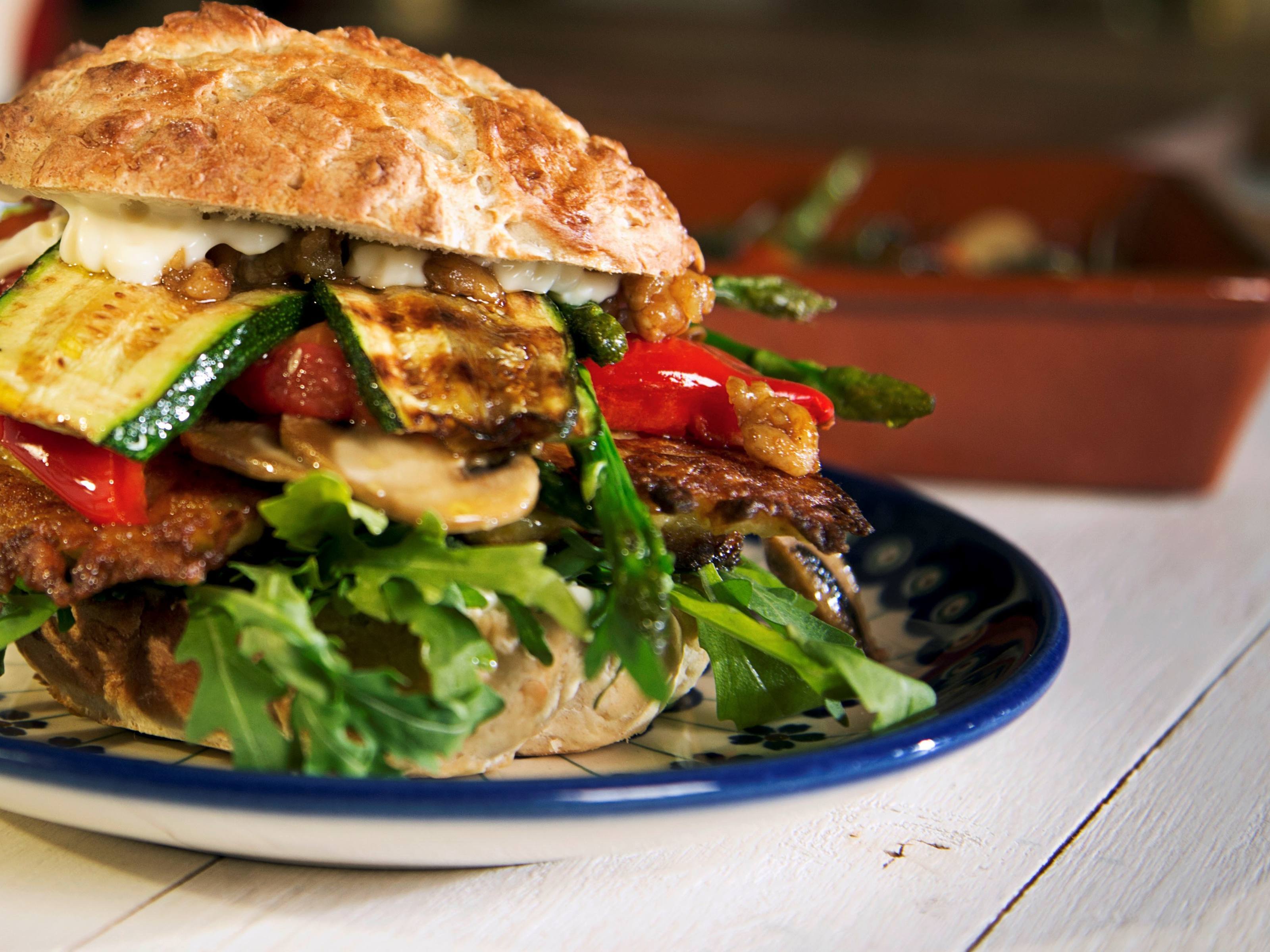 The Veggie Potato Burger