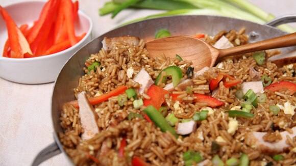 Teriyaki Pork Fried Rice