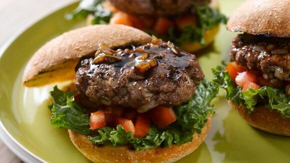 Petits Hamburgers au Jus