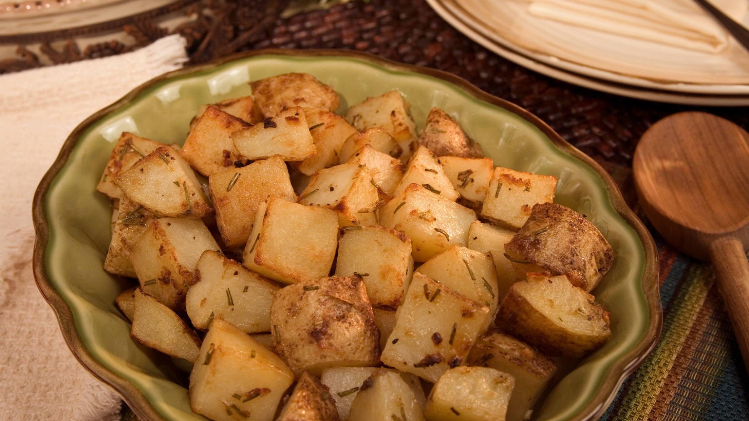 Herb-Crusted Russet Potatoes