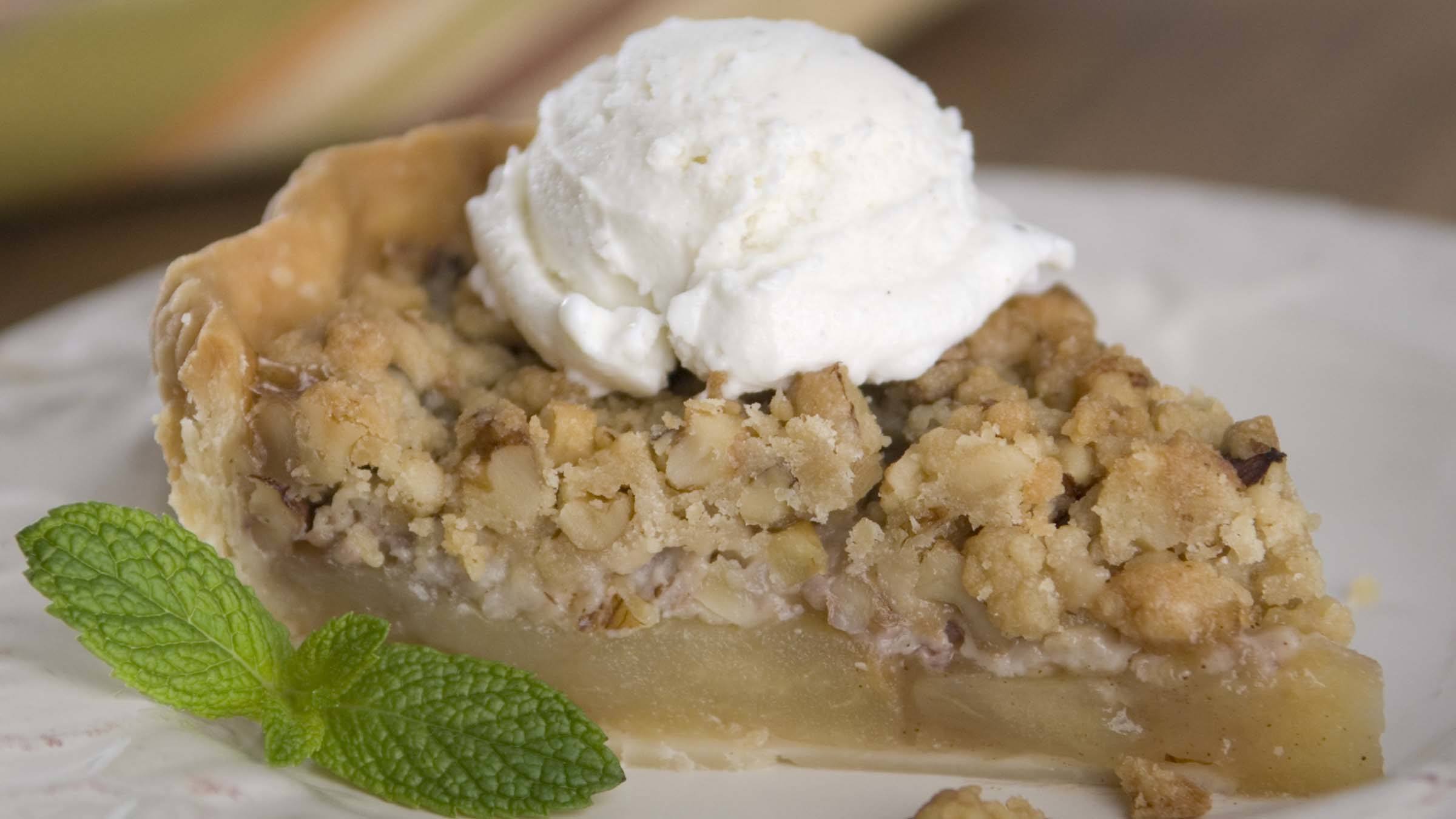 Apple-Walnut Crumb Pie Recipe
