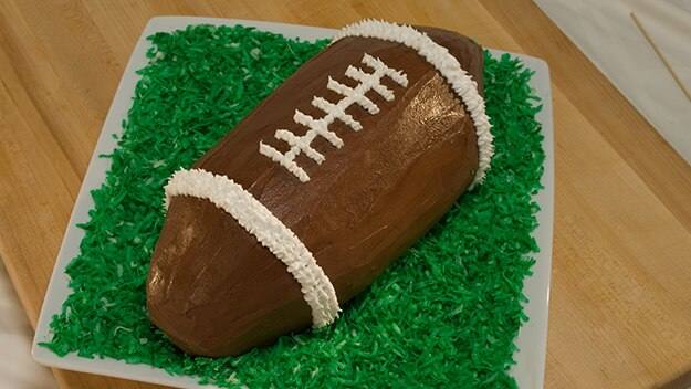 Football Ice Cream Cake