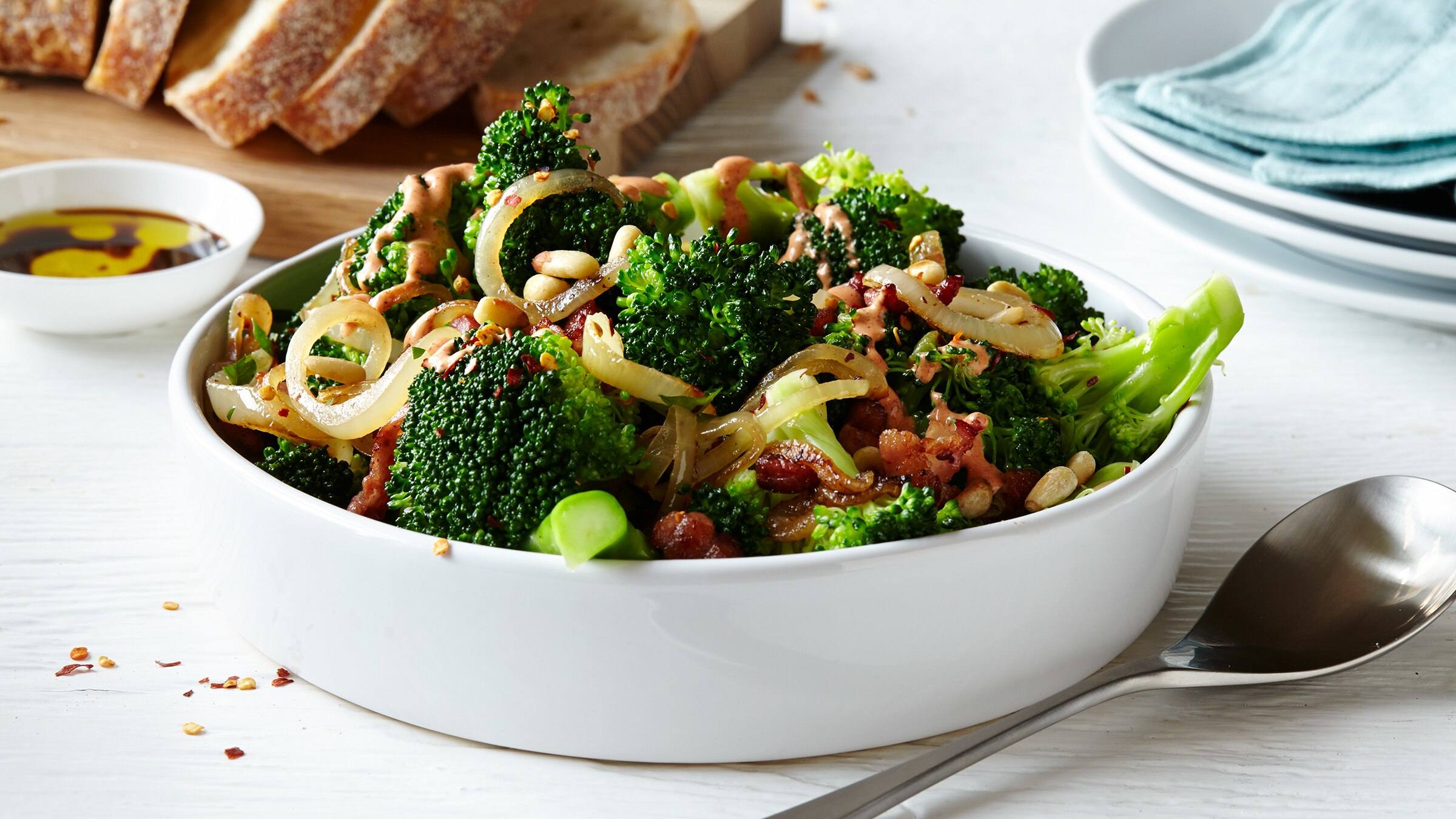 Broccoli-Bacon Salad Recipe
