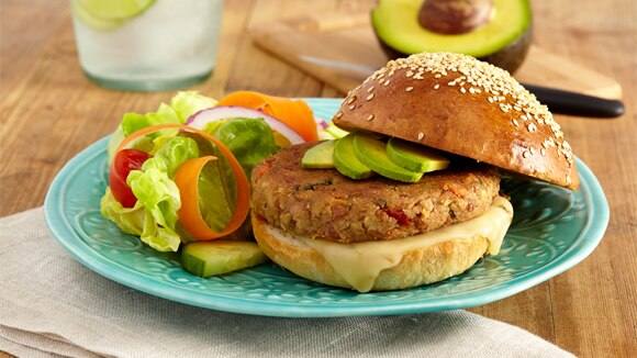 Souperior Veggie Burger