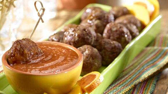 Meatballs with Guava Sauce