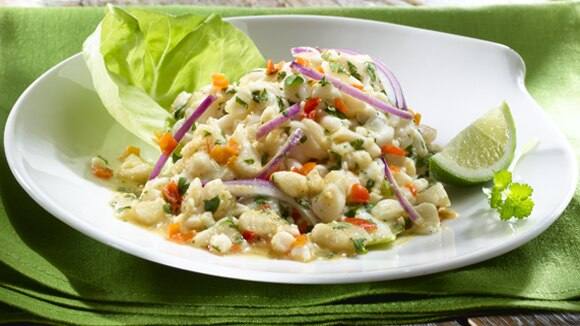 Ceviche peruano fácil