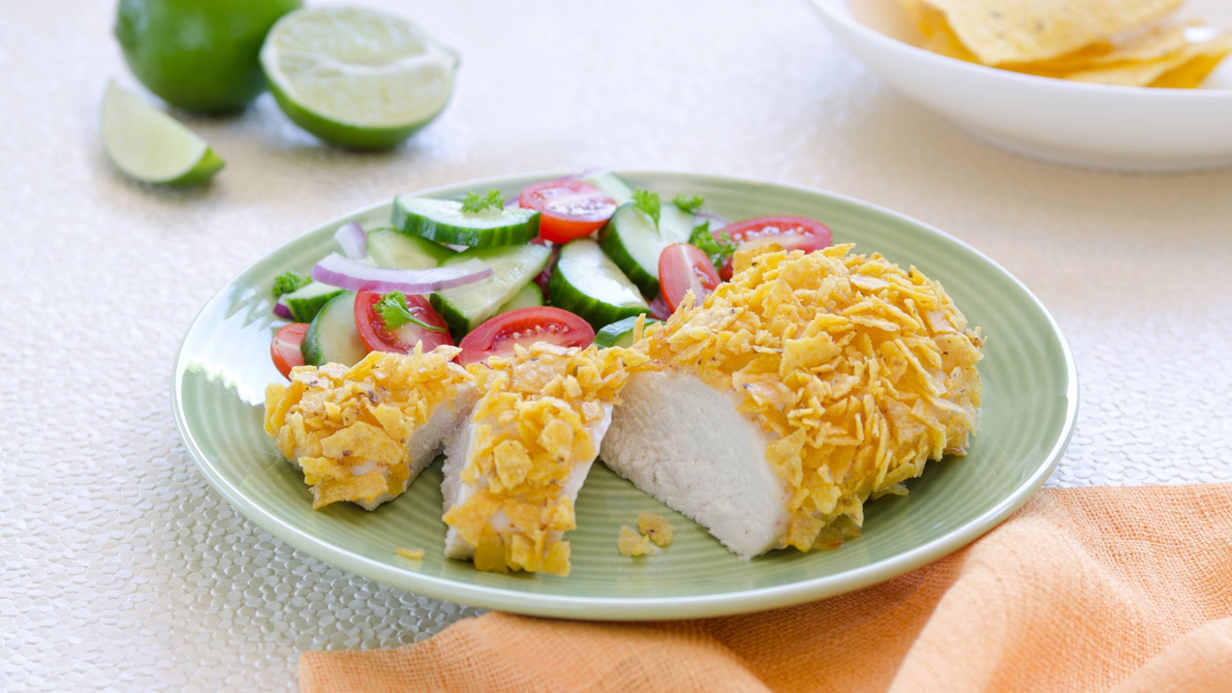 Chipotle-Lime-Crusted Chicken