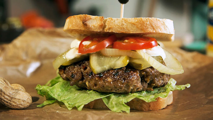 Peanut Butter Burger