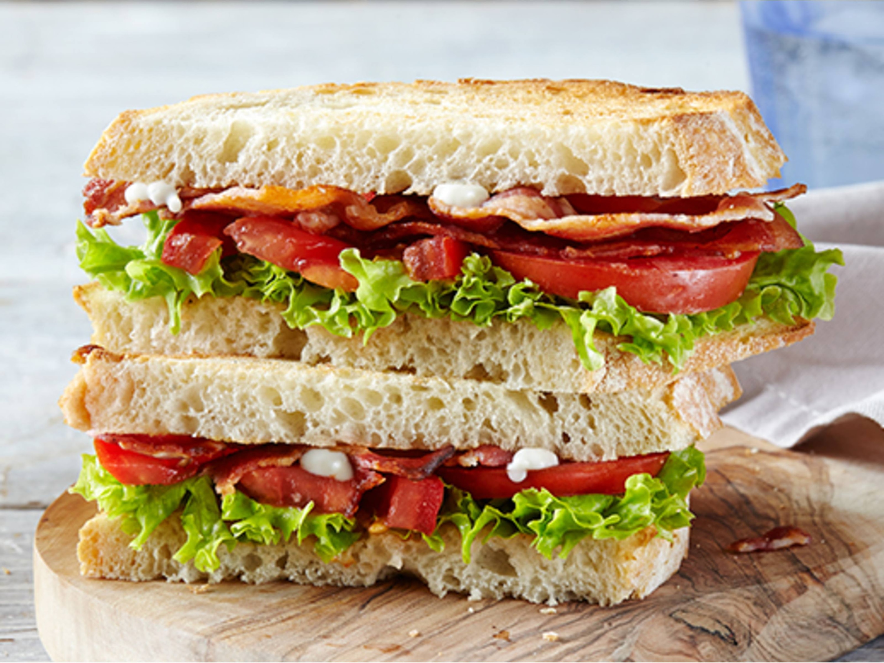 Bacon, Lettuce, Tomato Sandwich
