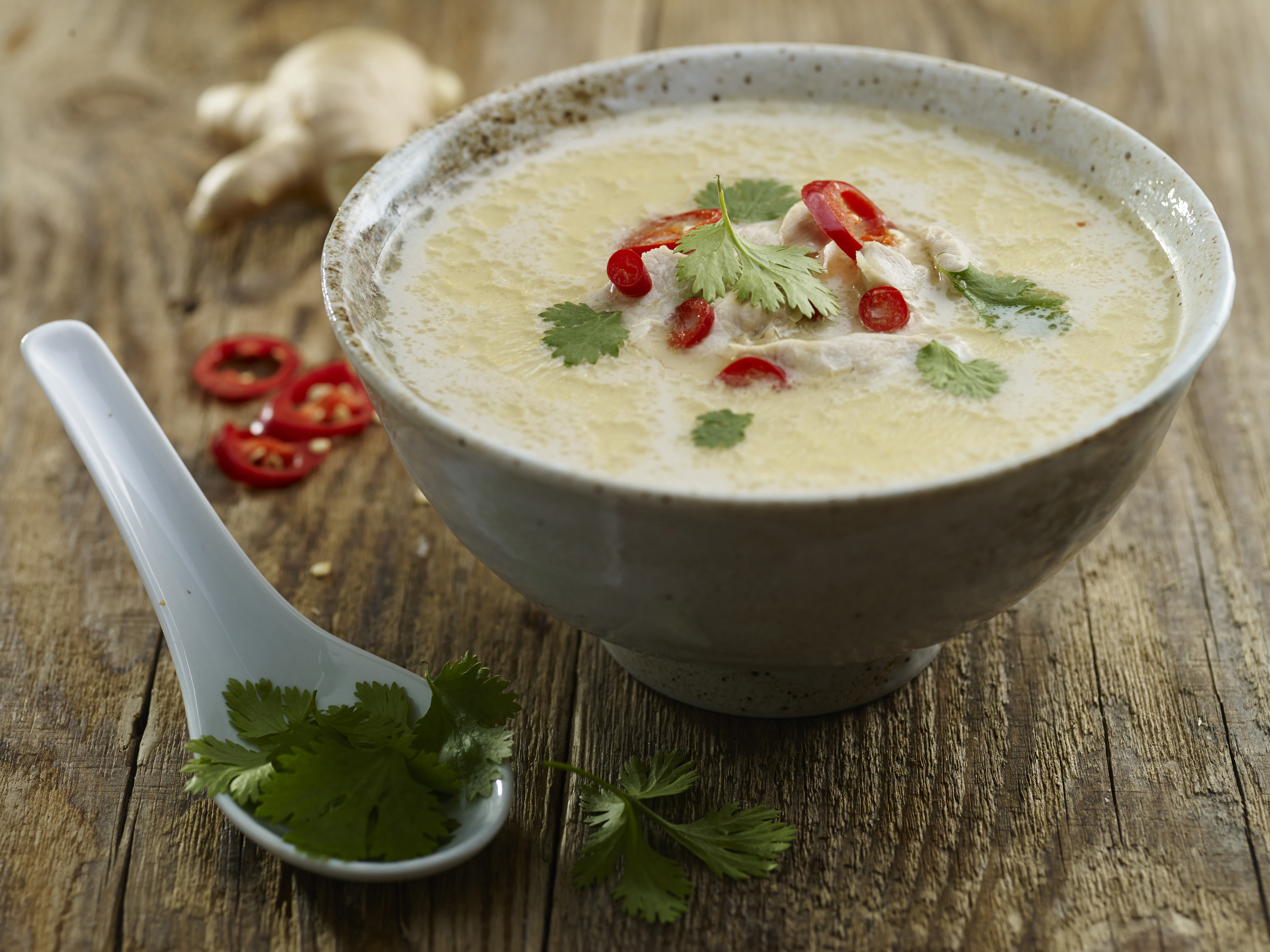 Soupe thaï épicée
