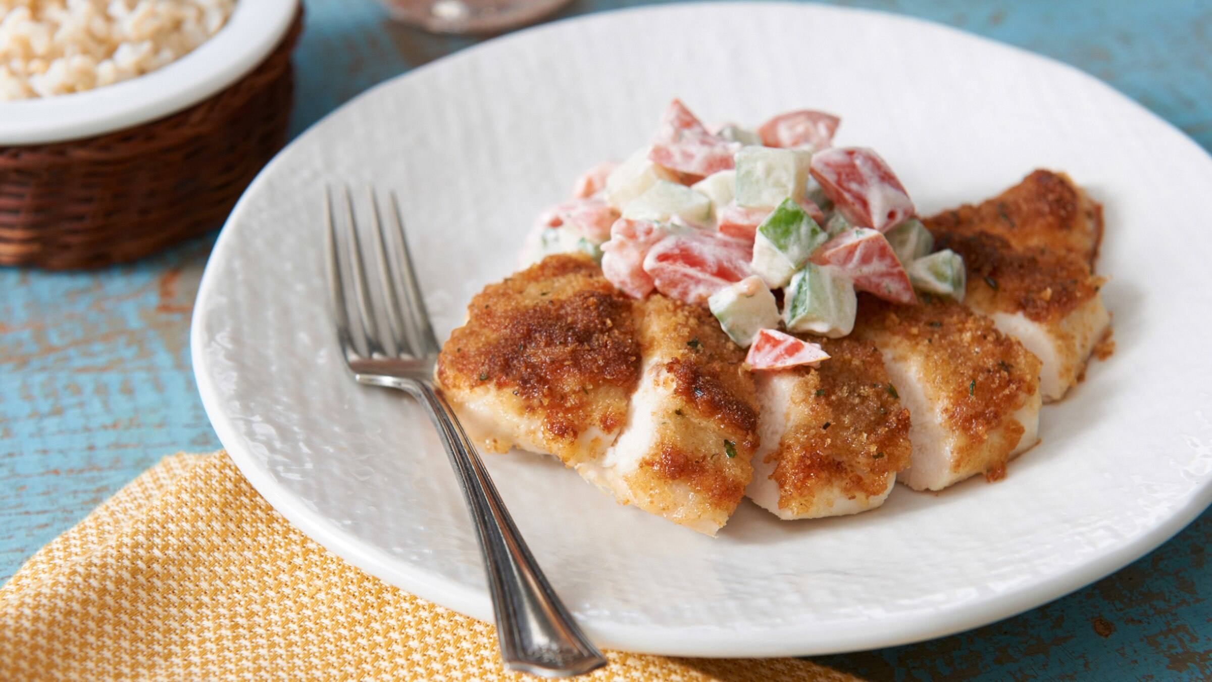 ParmesanCrusted Summer Fresh Bruschetta Chicken Hellmann's US