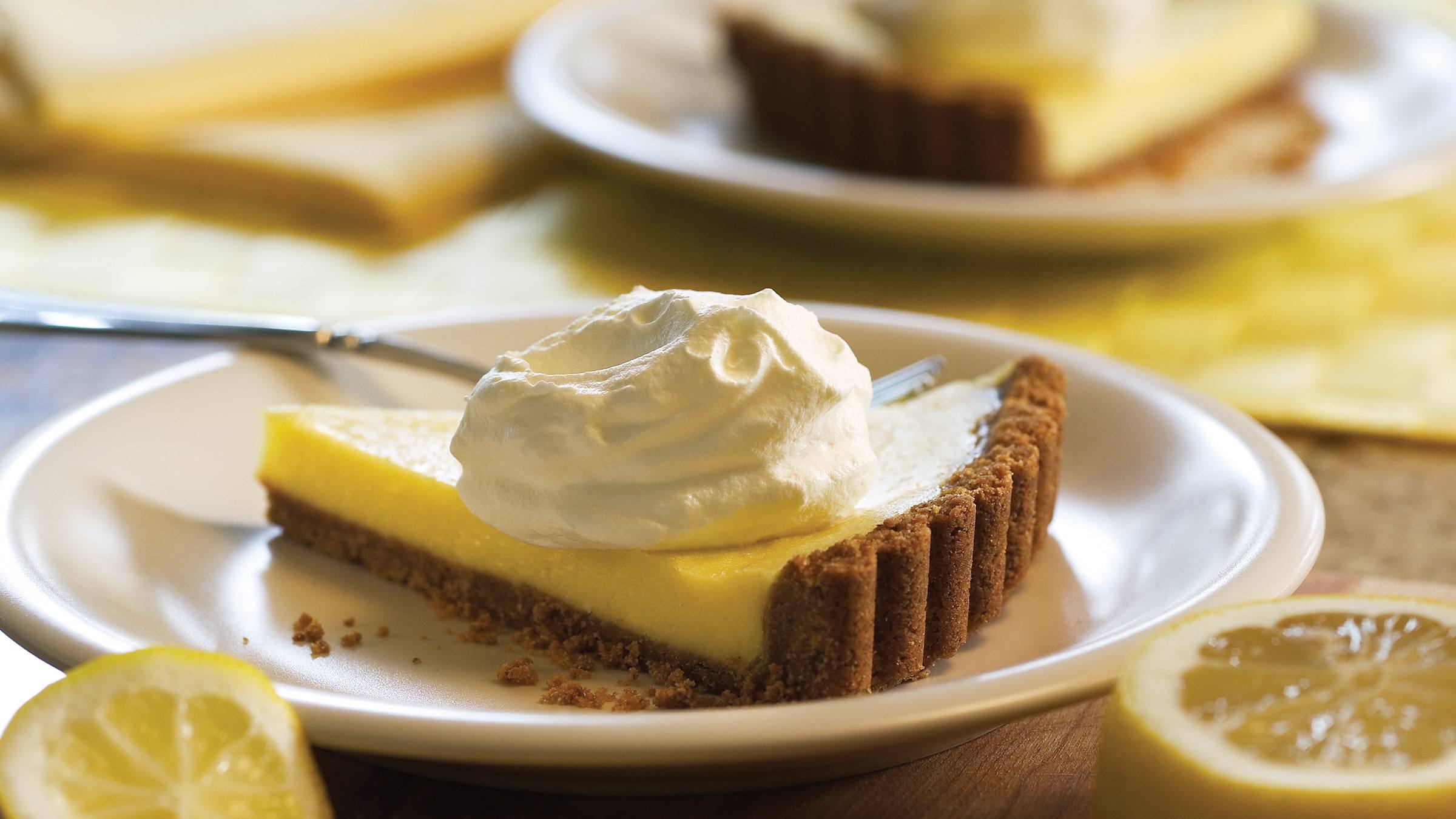 Creamy Lemon Velvet Tart