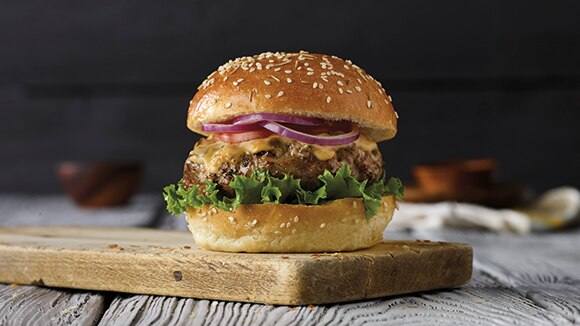 Sweet & Spicy Turkey Burgers