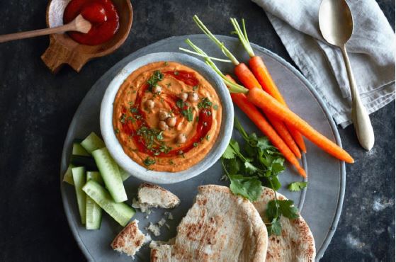 Harissa hummus
