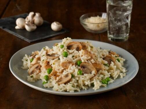 Garlic &amp; Parmesan Chicken "Risotto"