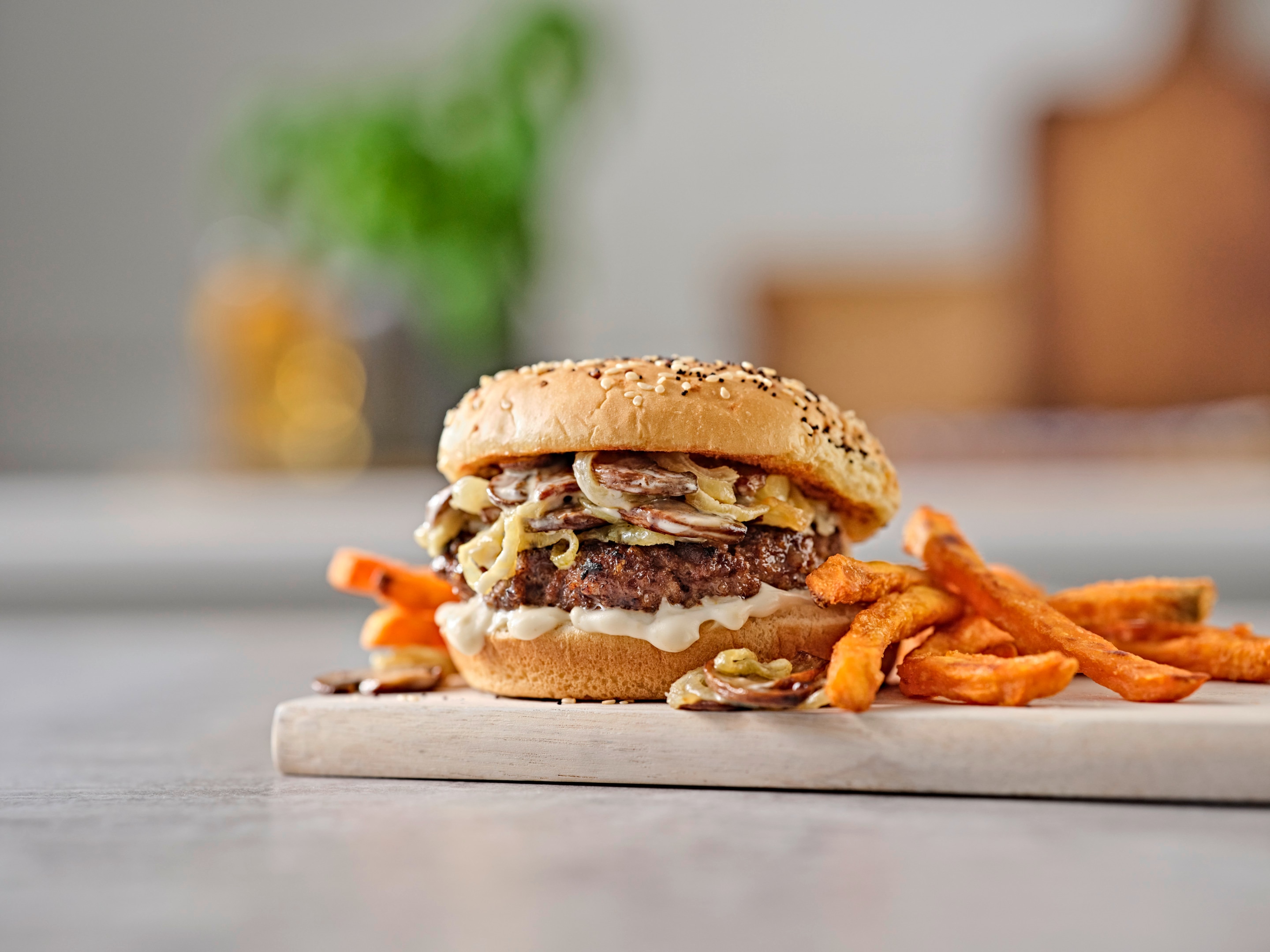 Garlic Burger