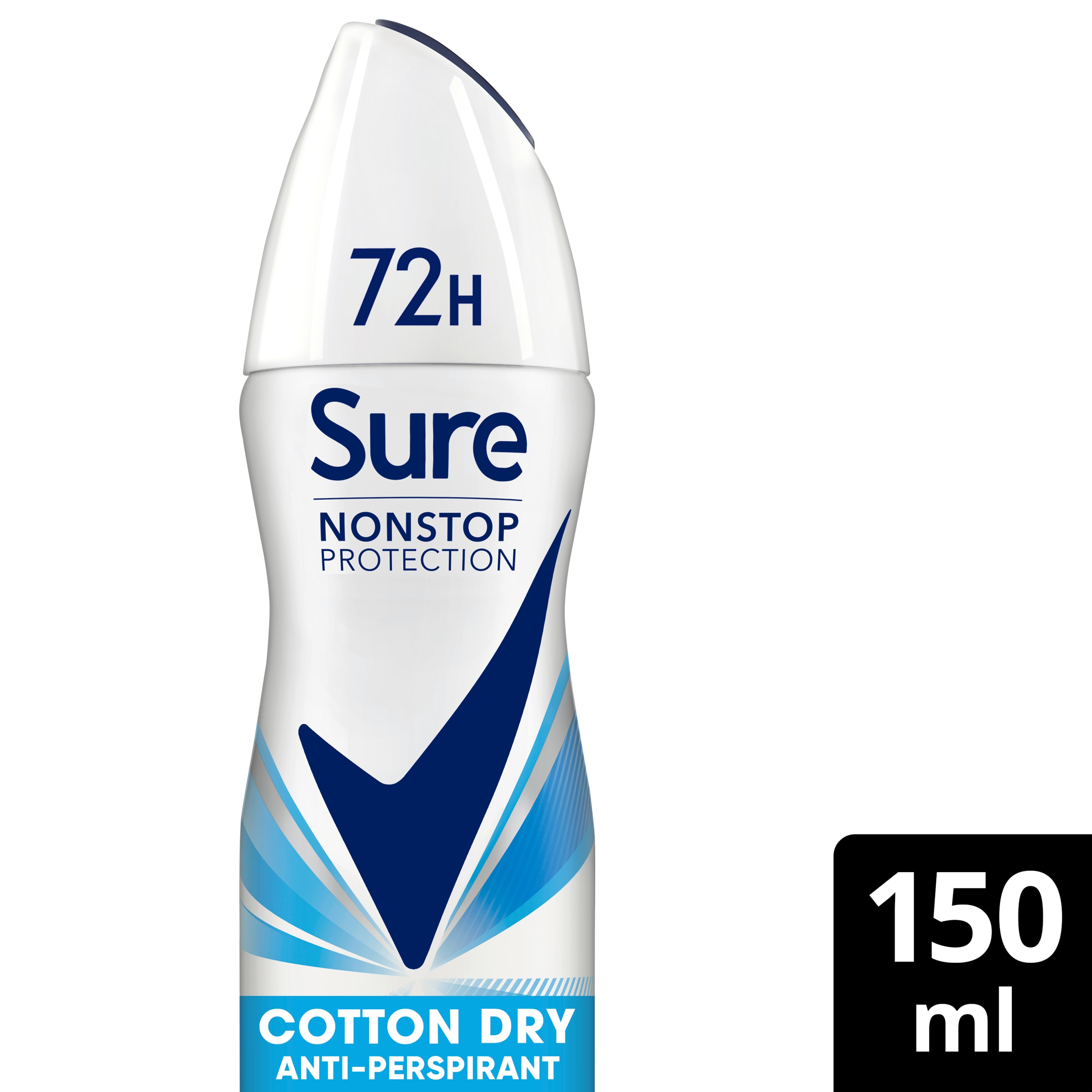 Sure Women 72hr Cotton Dry Antiperspirant Deodorant Spray 150ml