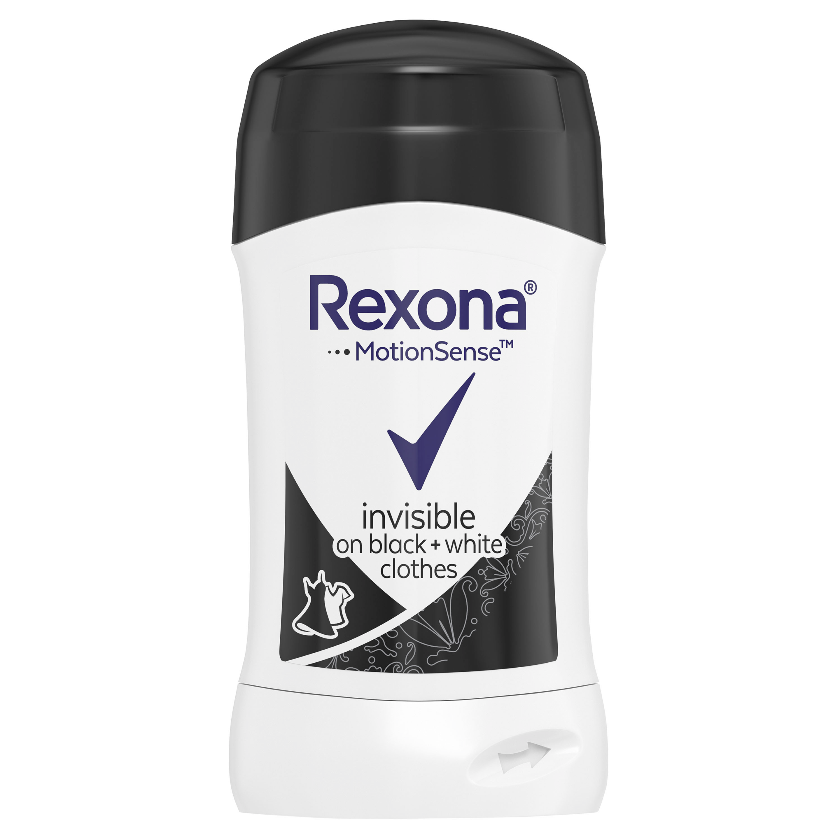 Rexona Invisible Black+White Antiperspirant Kadın Stick Deodorant 50 GR