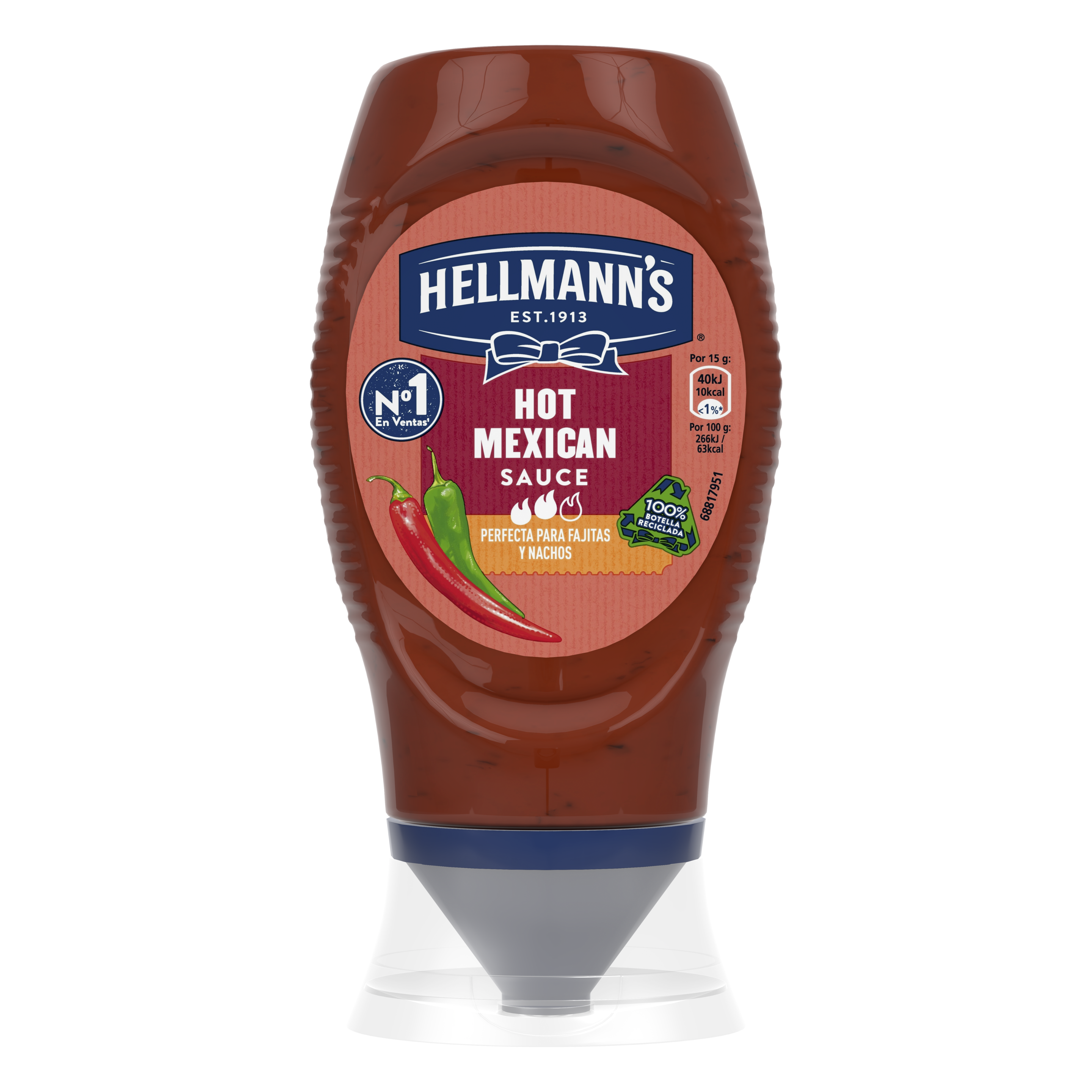 HELLMANN’S Csípős mexikói szósz 266g packshot