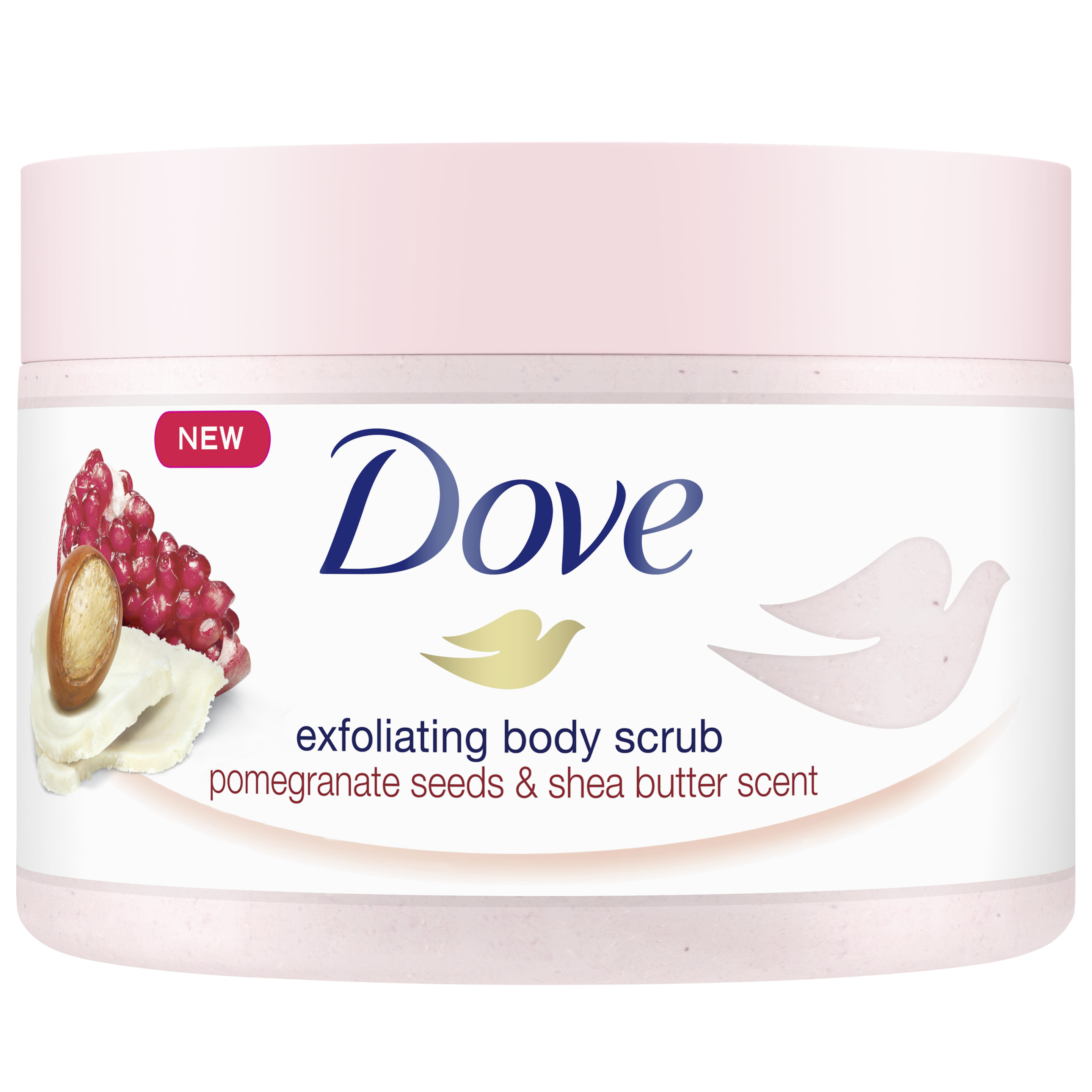 Dove Pomegranate Seeds & Shea Butter Body Scrub