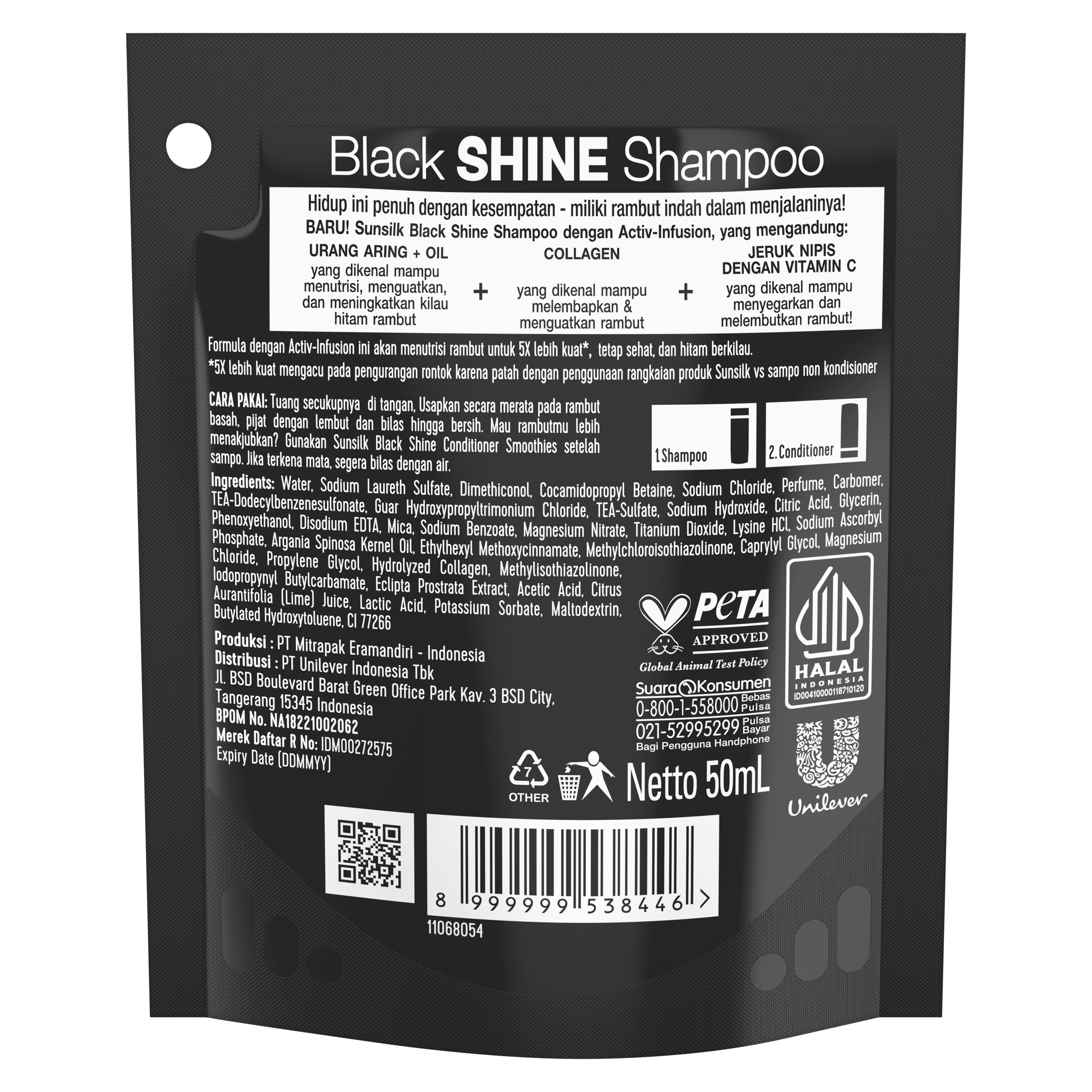 Sunsilk Black Shine Activ-Infusion Shampoo