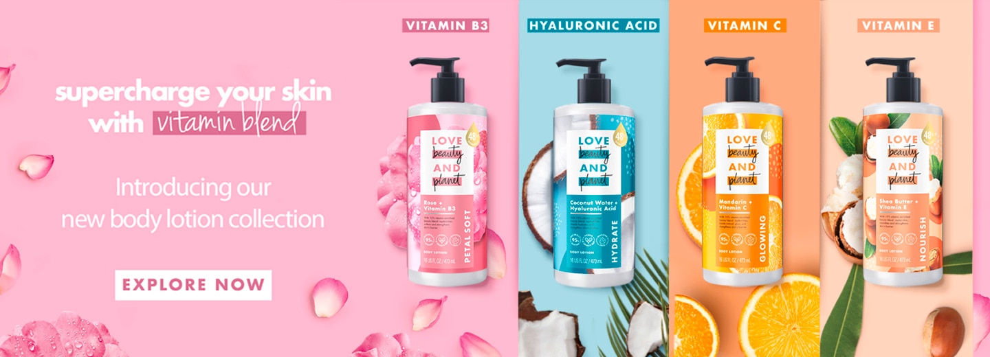 body lotion banner
