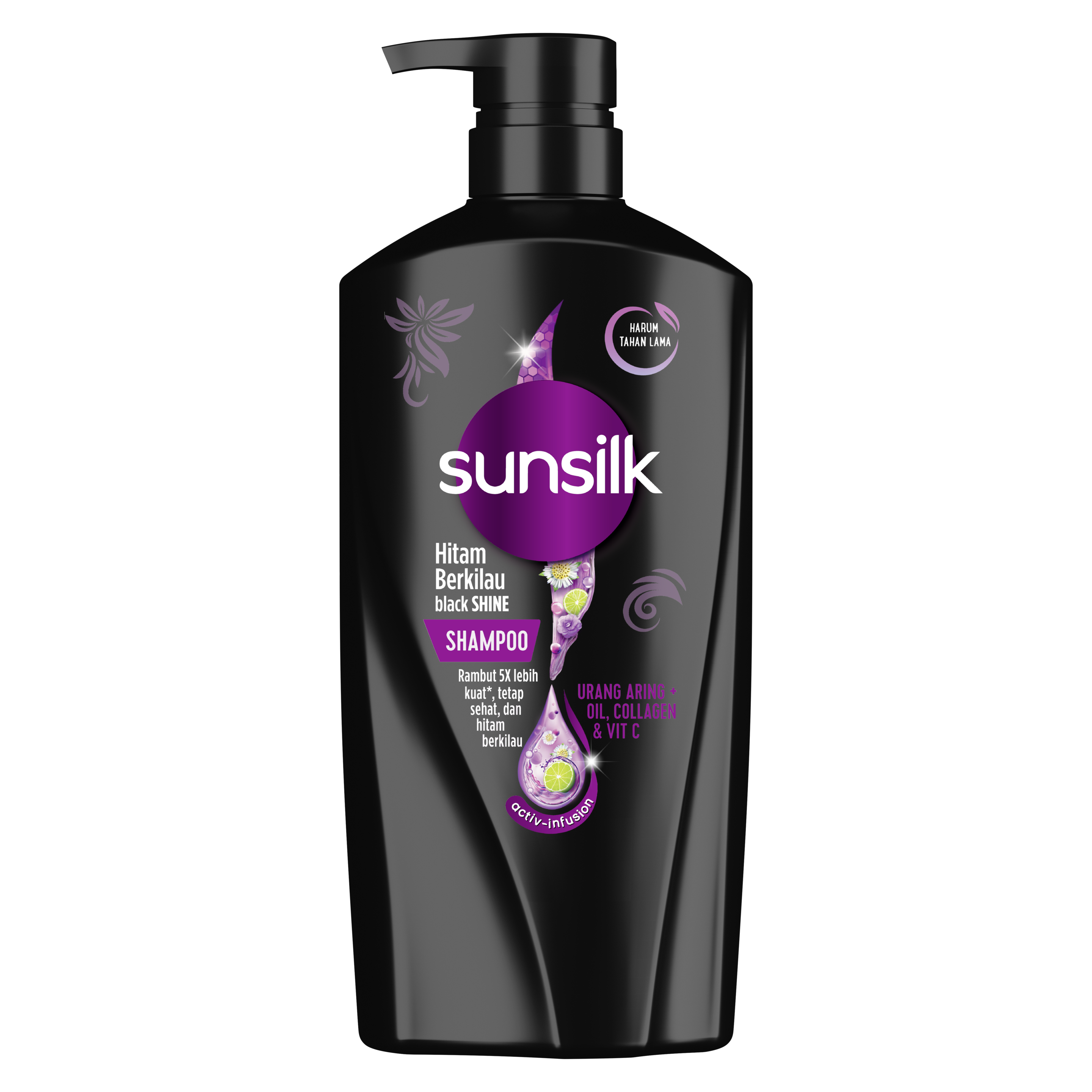 Sunsilk Black Shine Activ Infusion Shampoo Sunsilk Indonesia