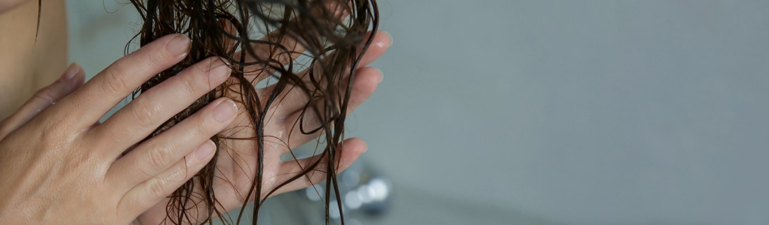 apakah rambut basah membuat ketombe