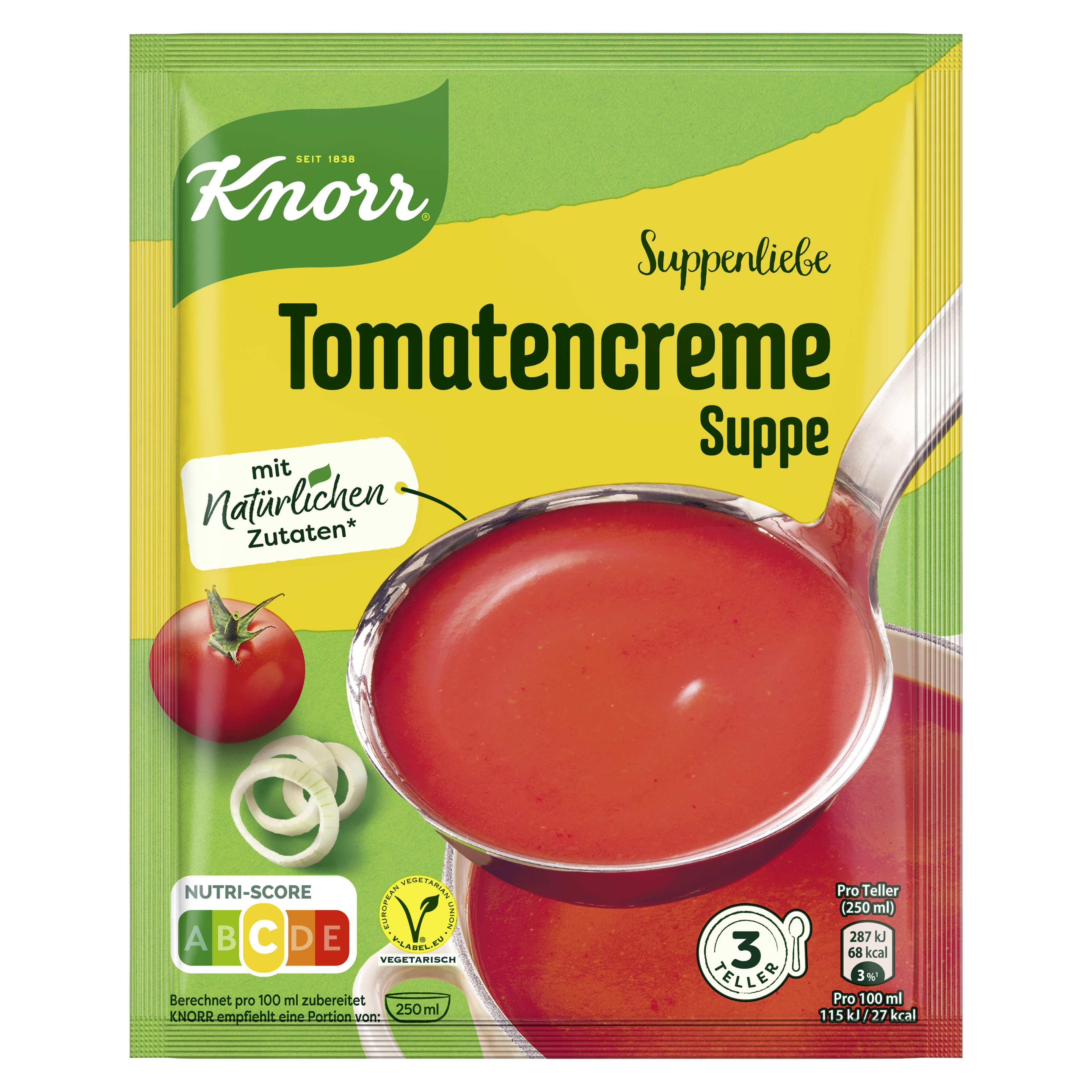 Knorr Suppenliebe Tomatencreme Suppe 750ml Beutel