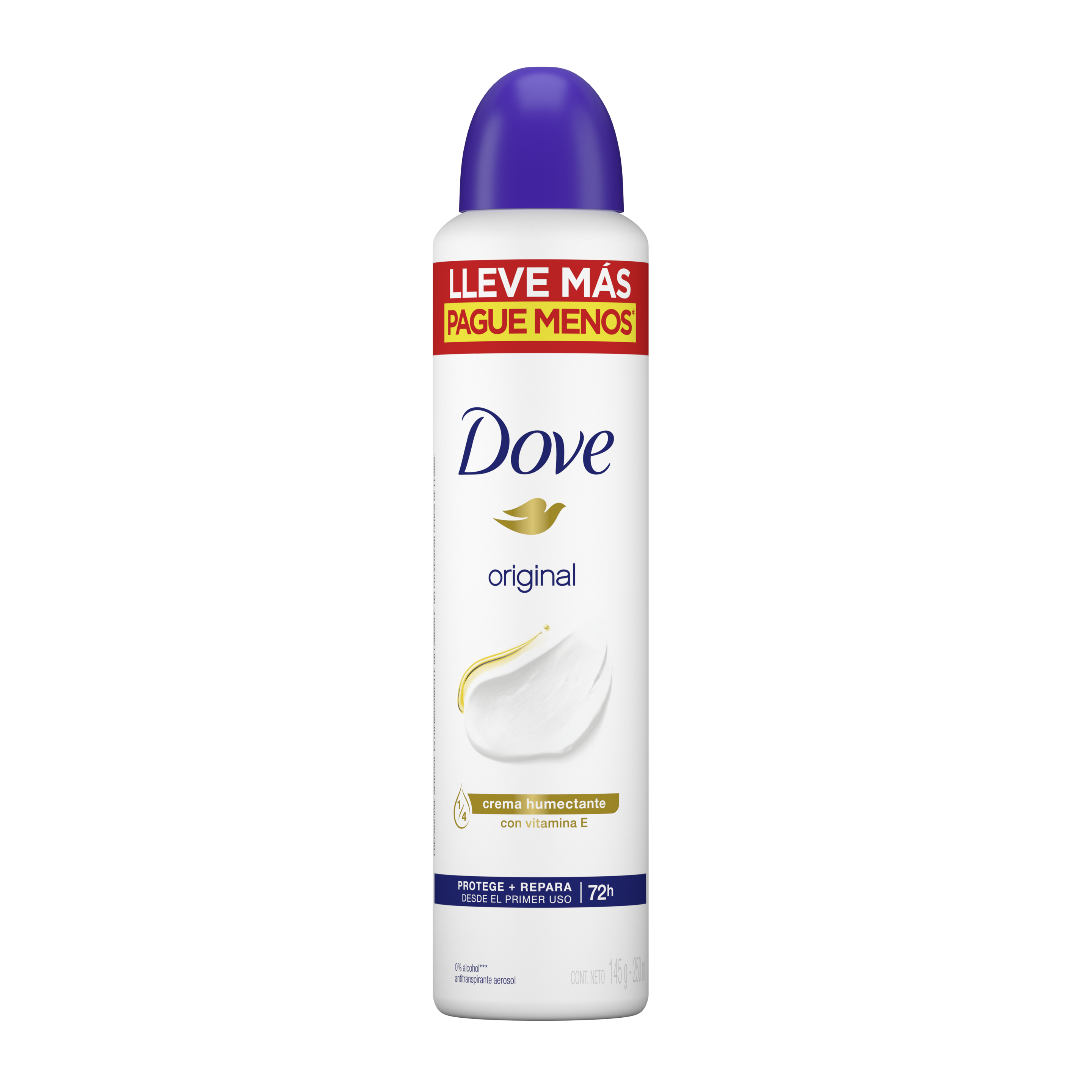 Desodorante Aerosol Dove Original 72 h 250 ml