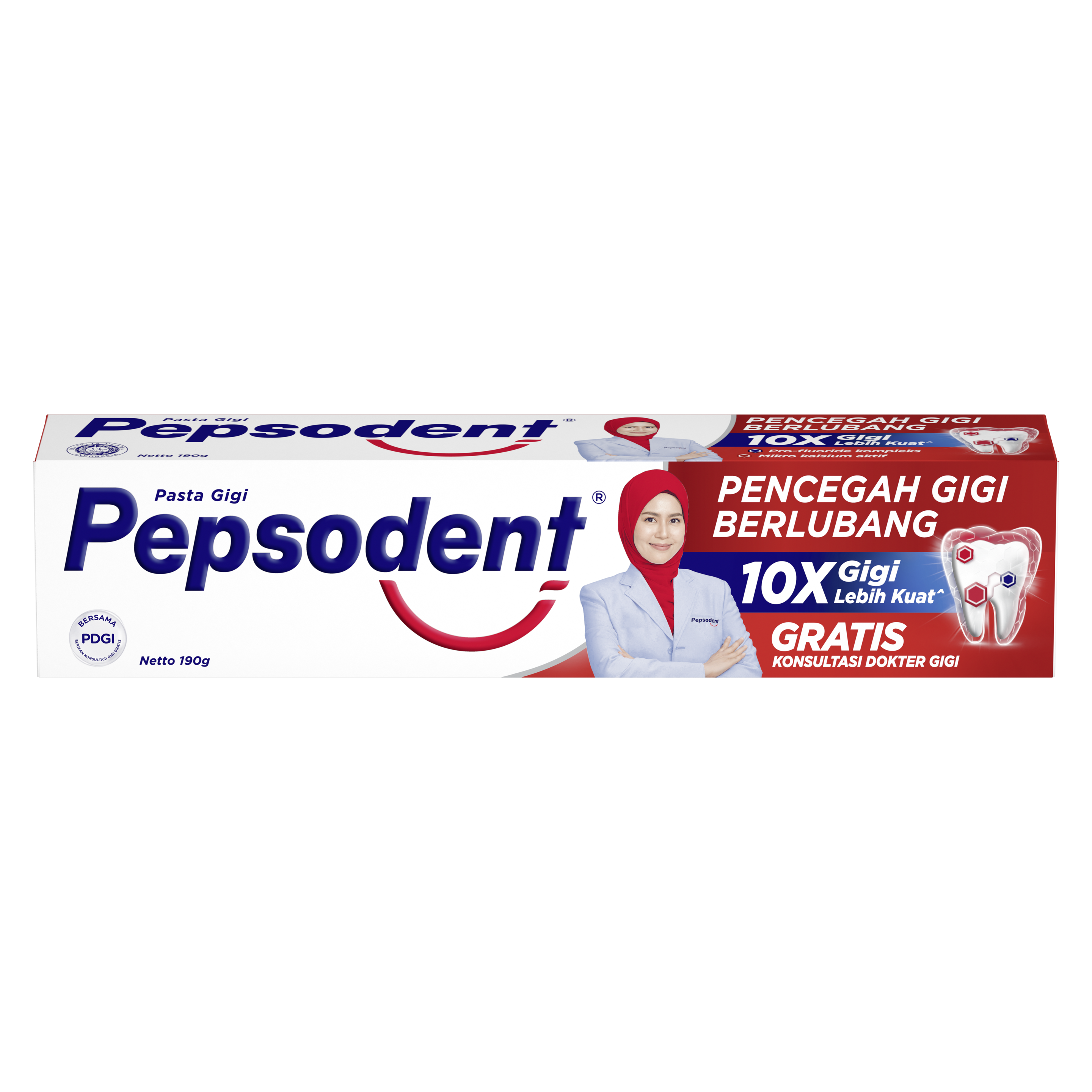 Pasta Gigi Pepsodent Pencegah Gigi Berlubang 190G
