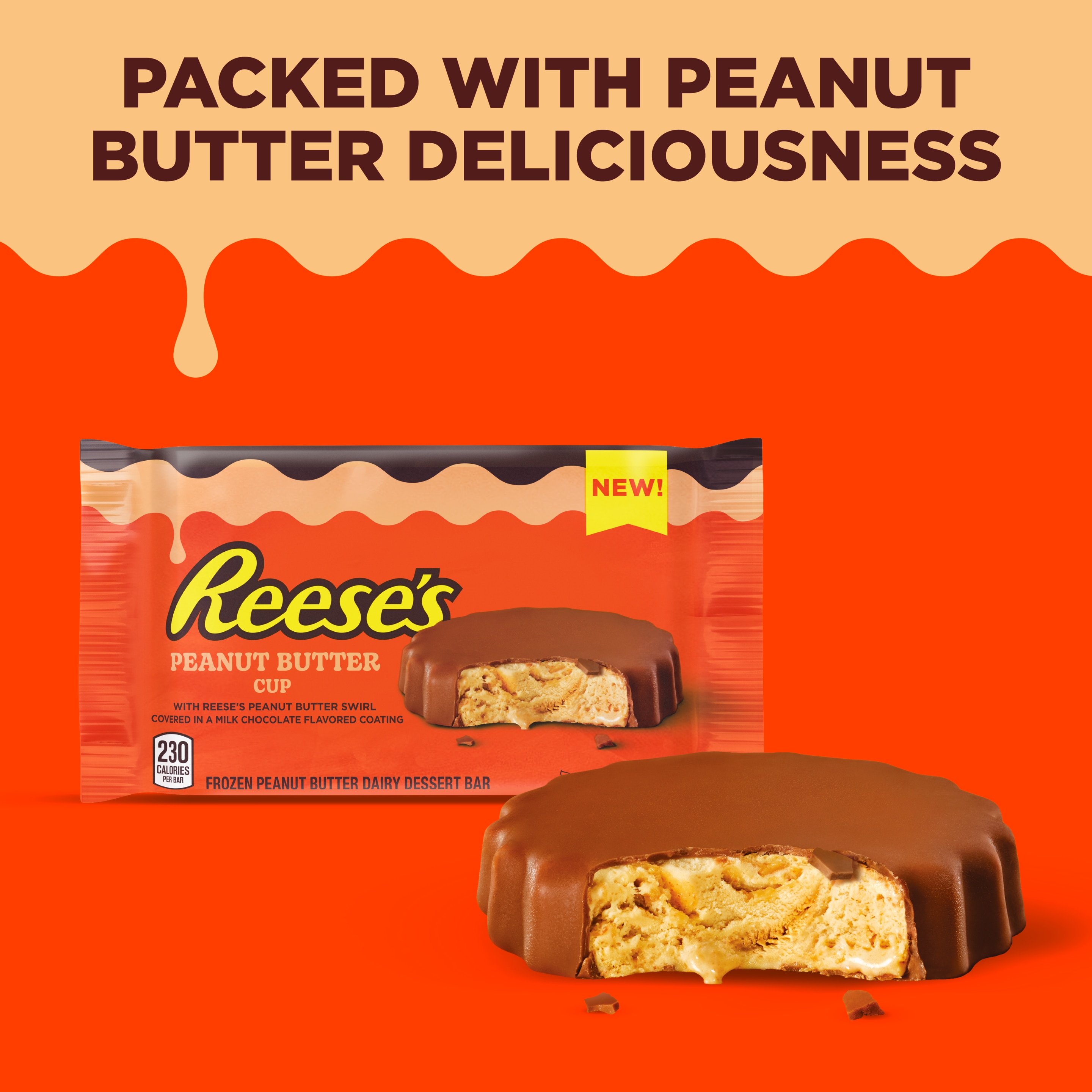 REESE'S Peanut Butter Stickless Cup