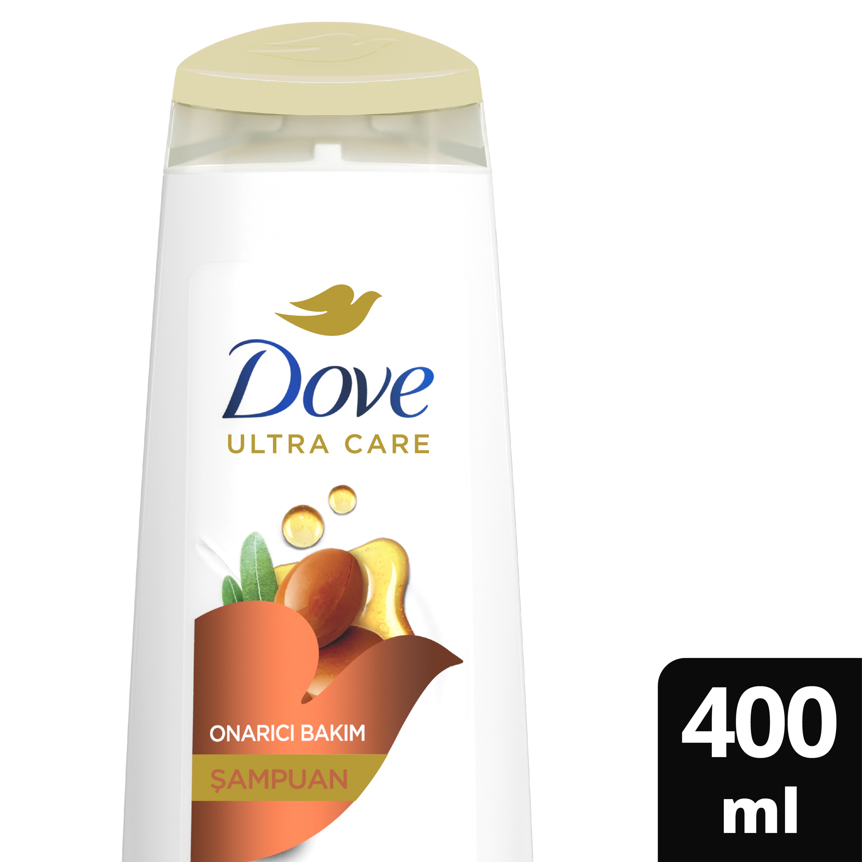 DOVE  Saç Bakım Şampuanı  Argan Yağı Onarıcı Bakım 400 ml