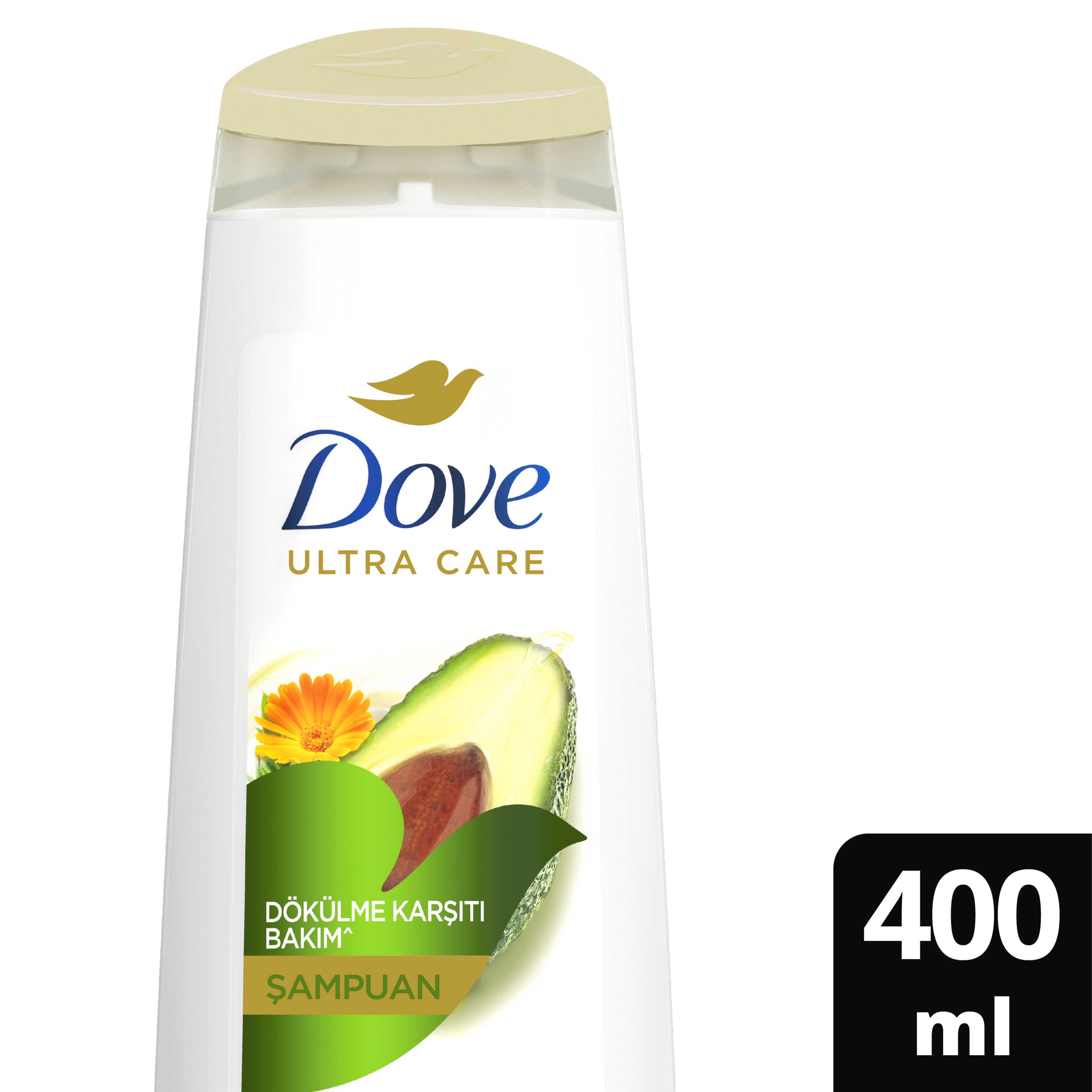 Dove  Saç Bakım Şampuanı  Avokado Özü Dökülme Karşıtı Bakım 400 ml