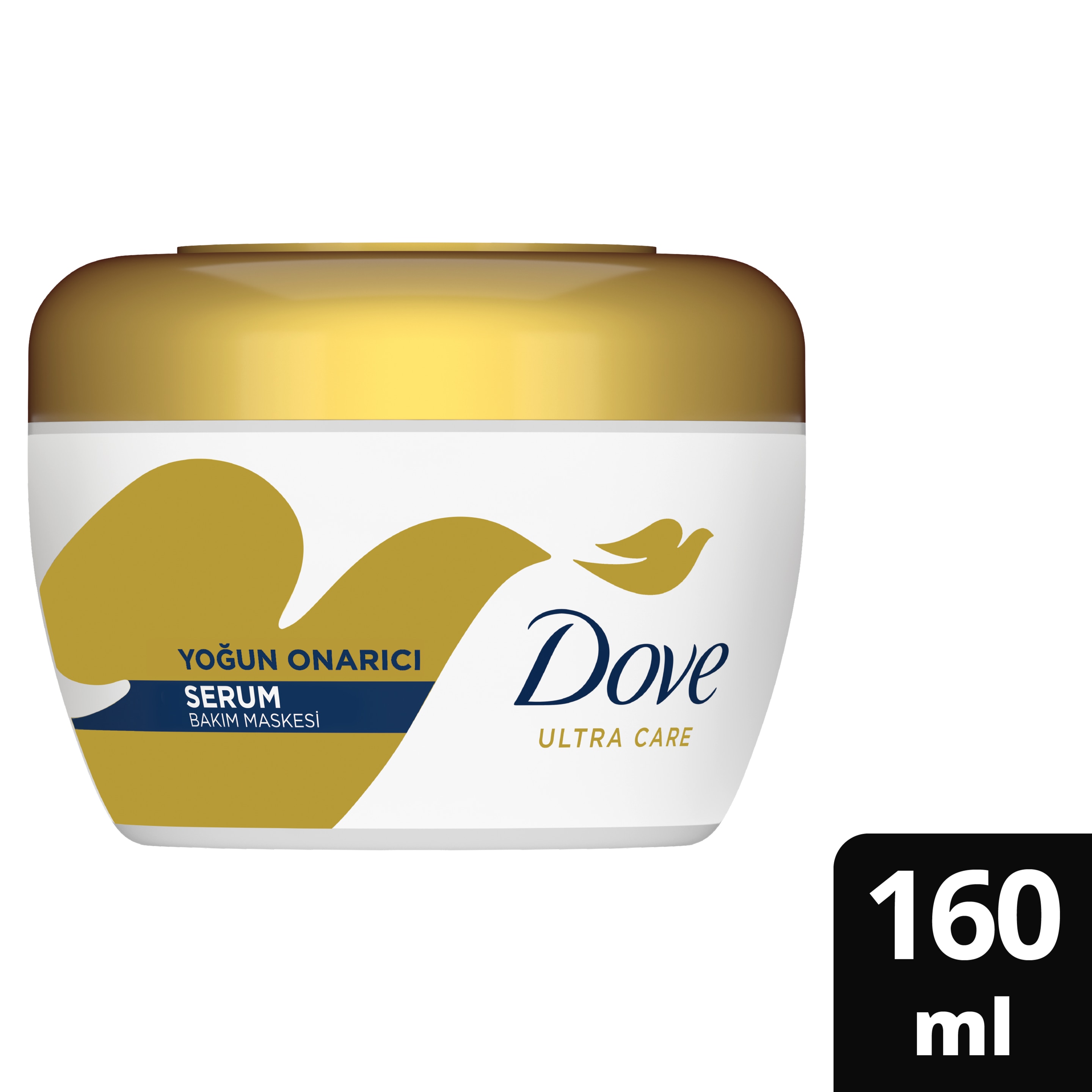 DOVE 1 Minute Serum Saç Bakım Maskesi  Yoğun Onarıcı  160 ml